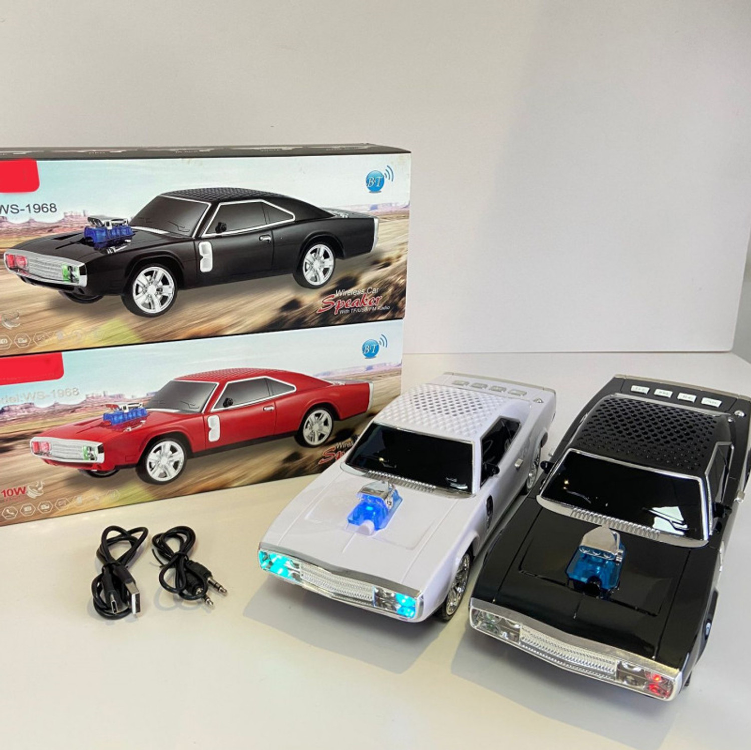 Image of A CONNECT Z Car Speaker WS 1968 Black High Quality Car Audio Speaker 10 W Bluetooth Speaker