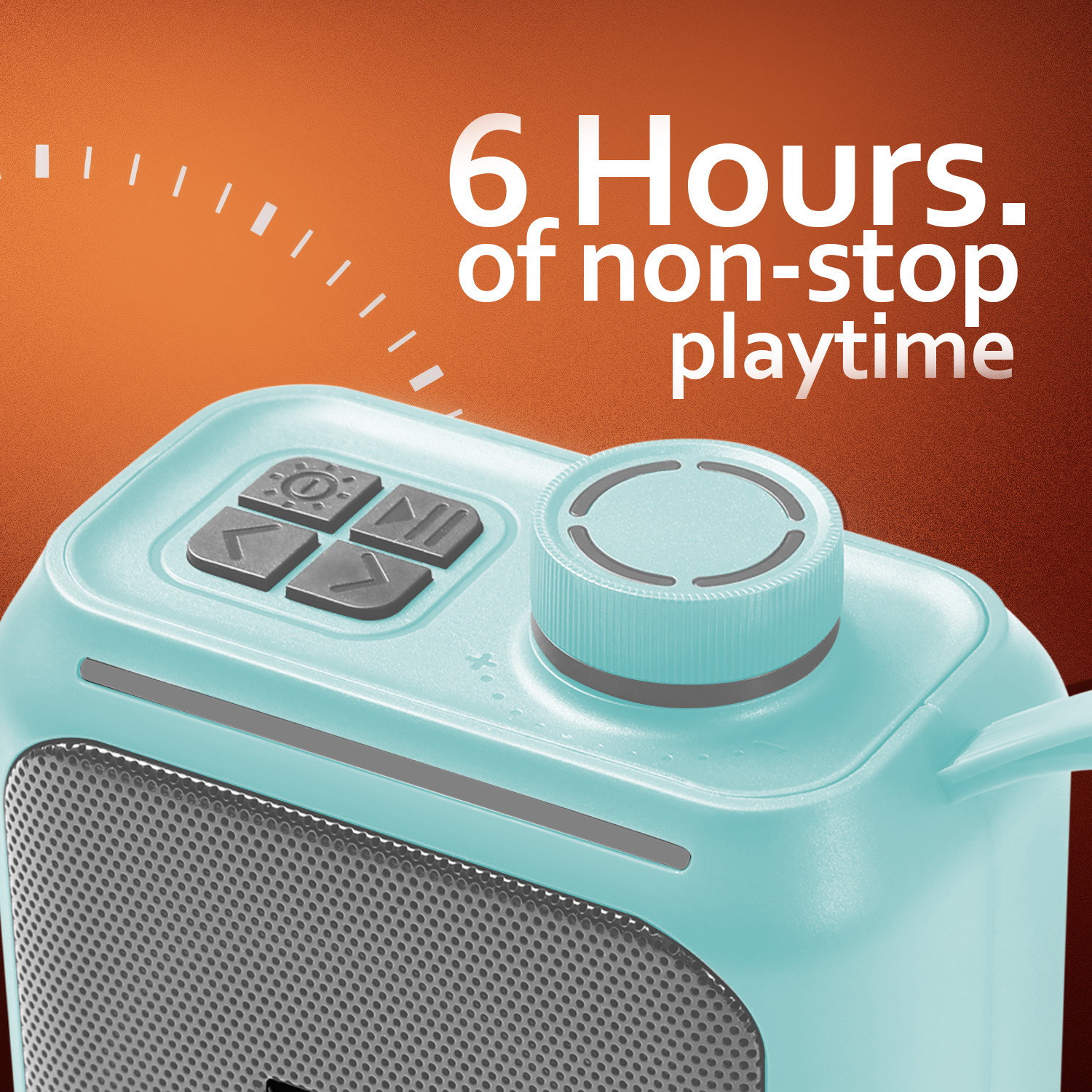 Image of YOROTO High Power Wireless Speaker with Thunder Bass, HD Stereo Sound, 6H Playtime 12 W Bluetooth Speaker
