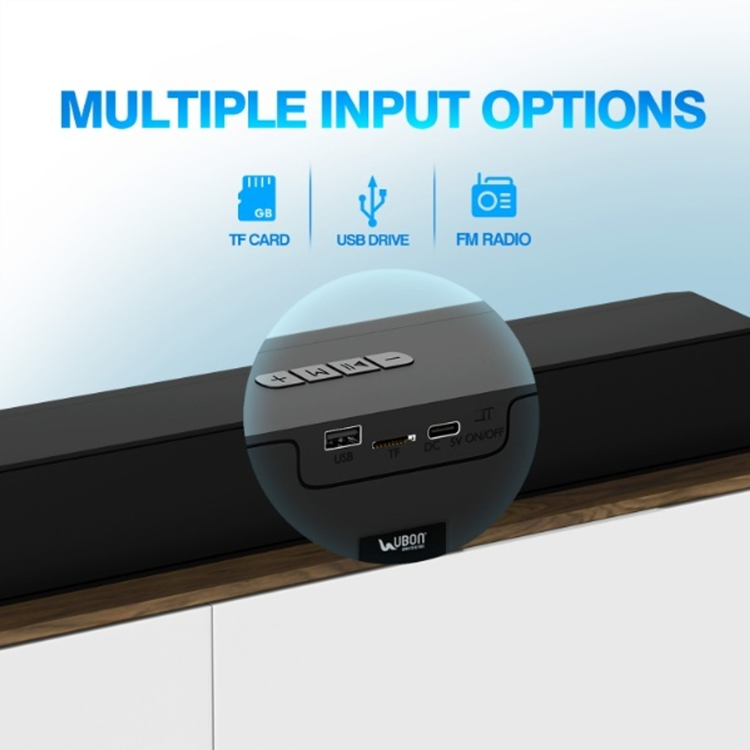 Image of Ubon SP-51 20 W Bluetooth Soundbar