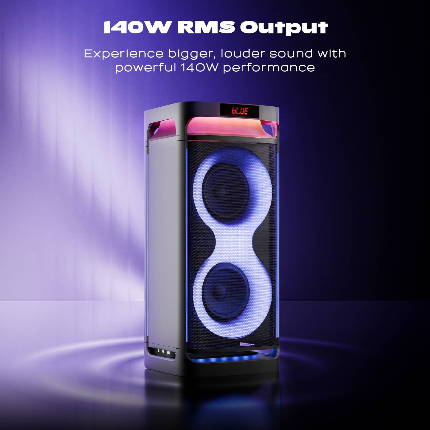 ZEBRONICS Party Fyre 500 140W Bluetooth Speaker - Image 2