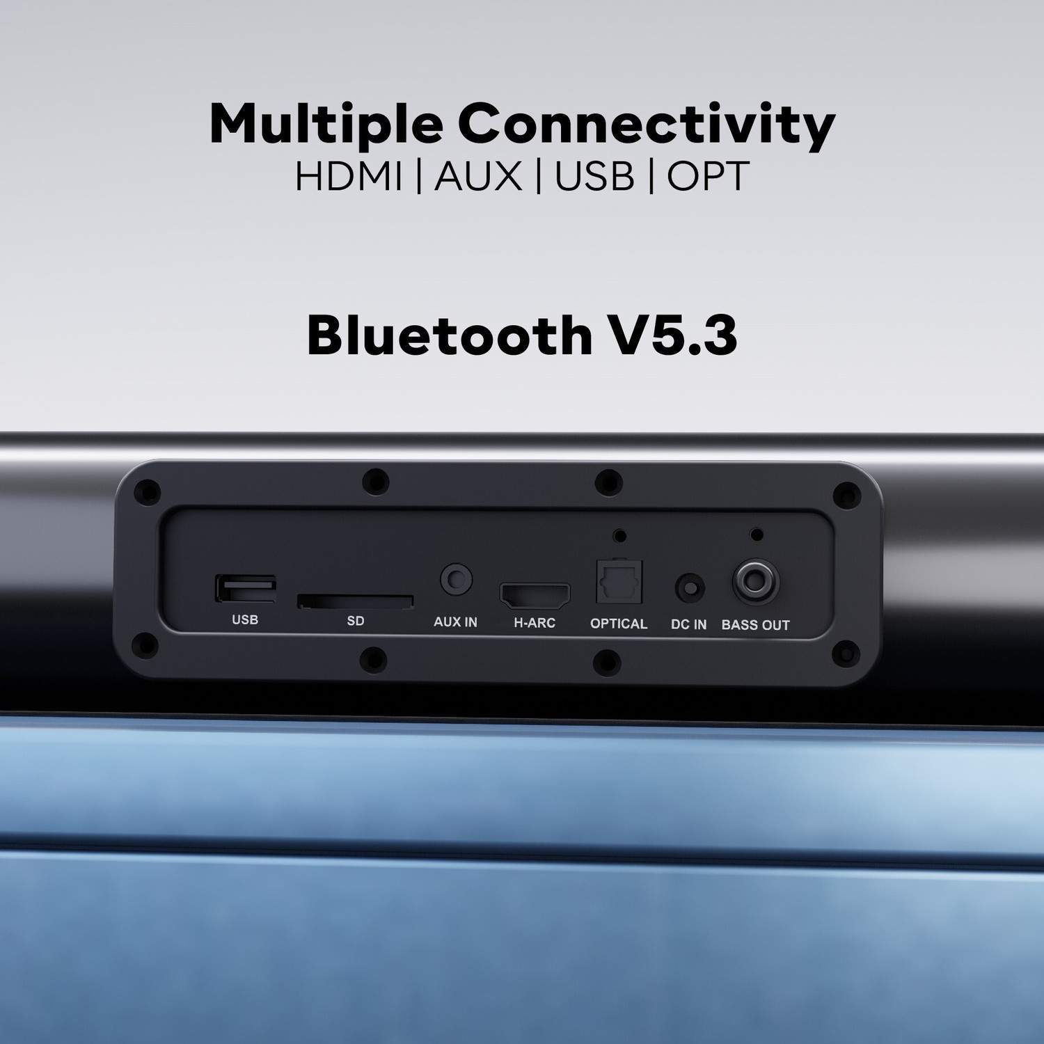 Image of GOVO GOSURROUND 985 Dolby Digital wiless Subwoofer 525 W Bluetooth Soundbar