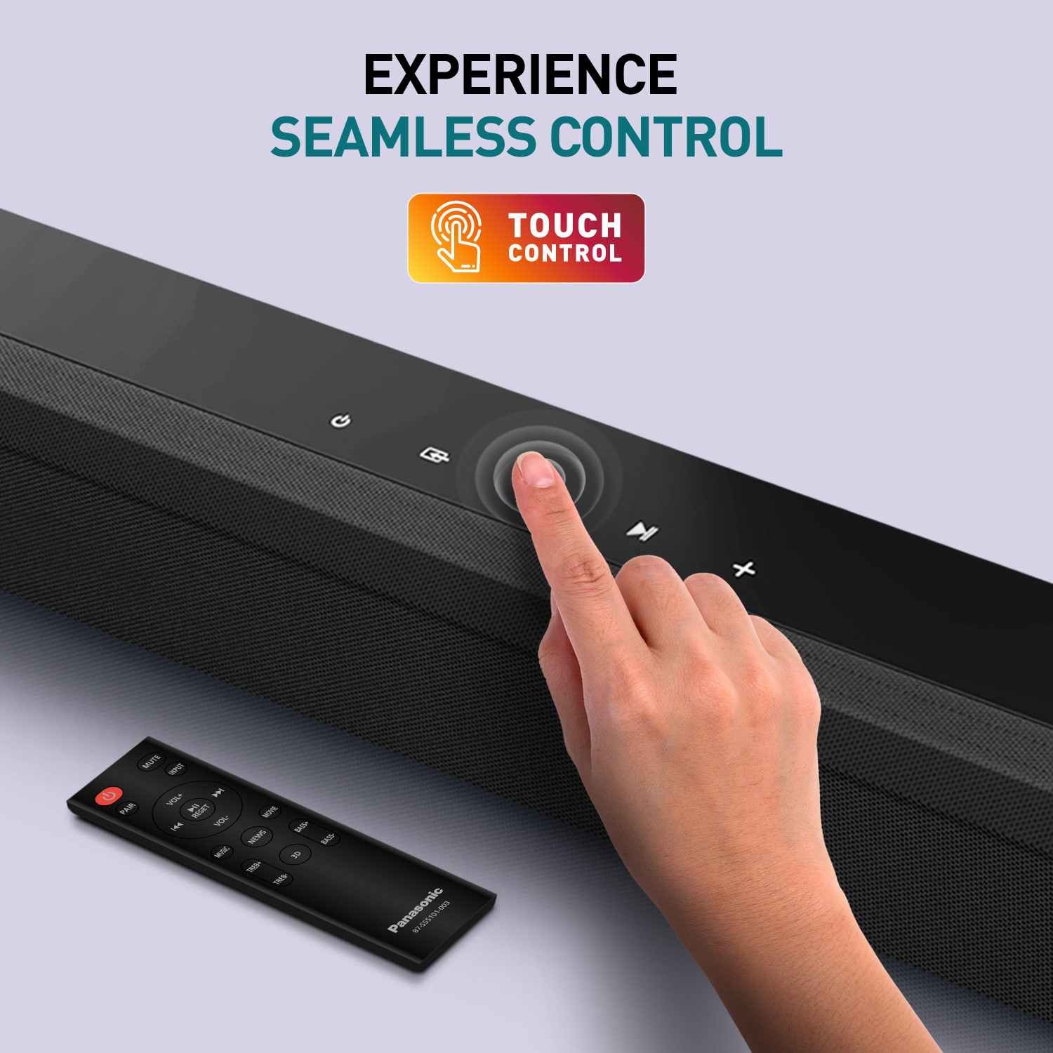 Image of Panasonic SC-HTS160GWK 160 W Bluetooth Soundbar