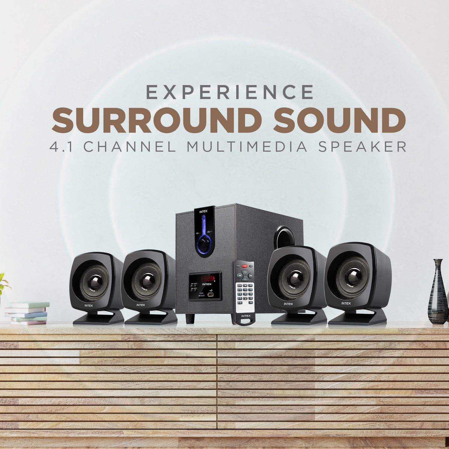 Image of Intex IT-2616 BT 55 W Bluetooth Home Theatre