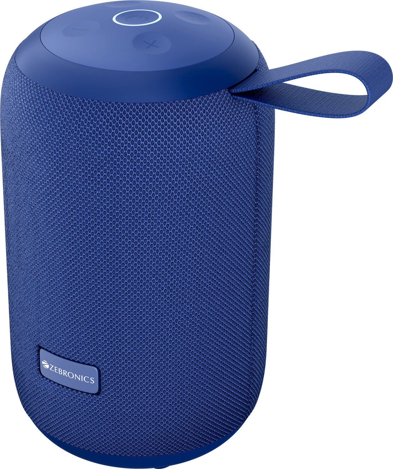 Image of ZEBRONICS Music bomb i10,12hrs Playback, Dual Drivers, BT v5.4, USB , AUX, Type-C Charging 16 W Bluetooth Speaker