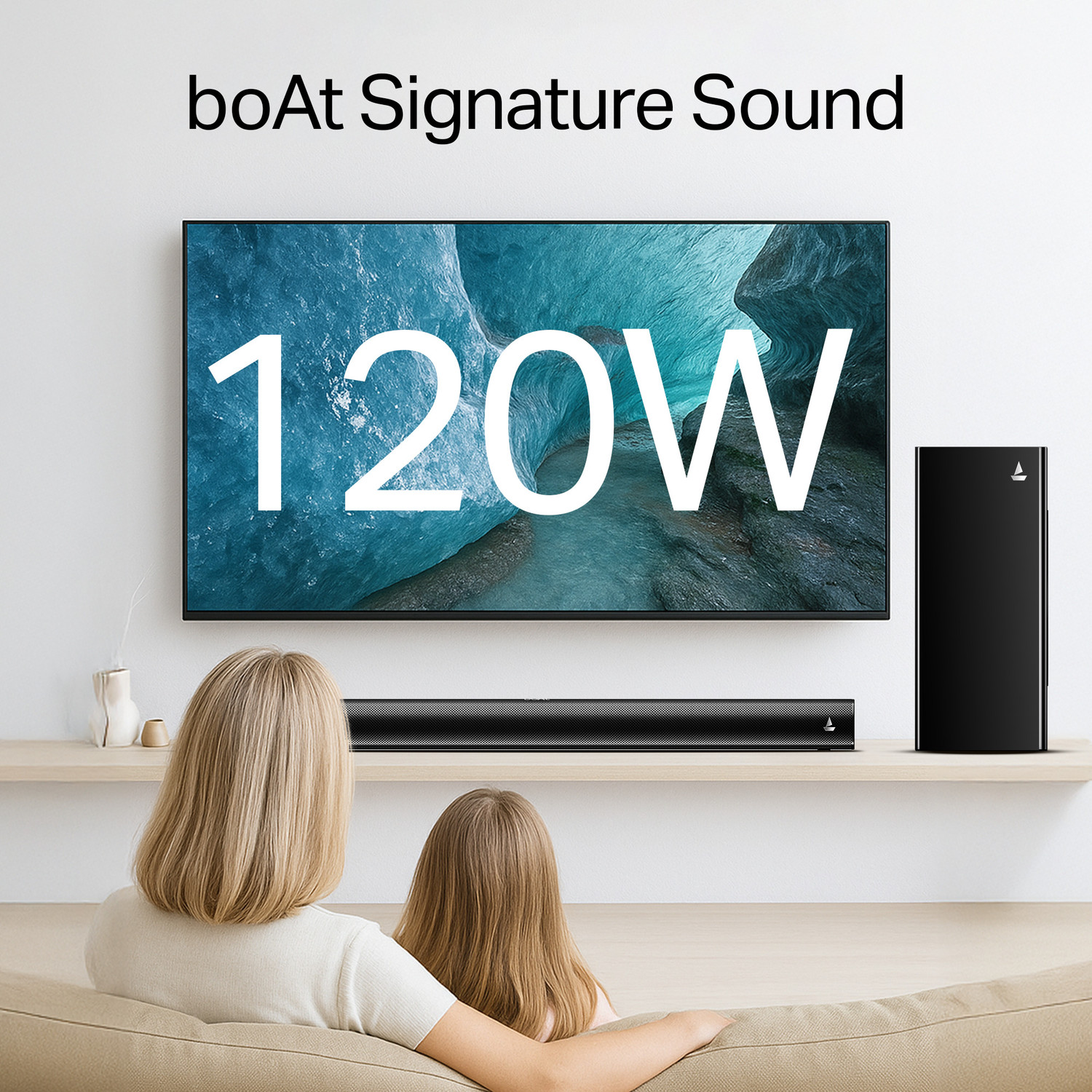 Image of boAt Aavante 2.1 1200 120 W Bluetooth Soundbar