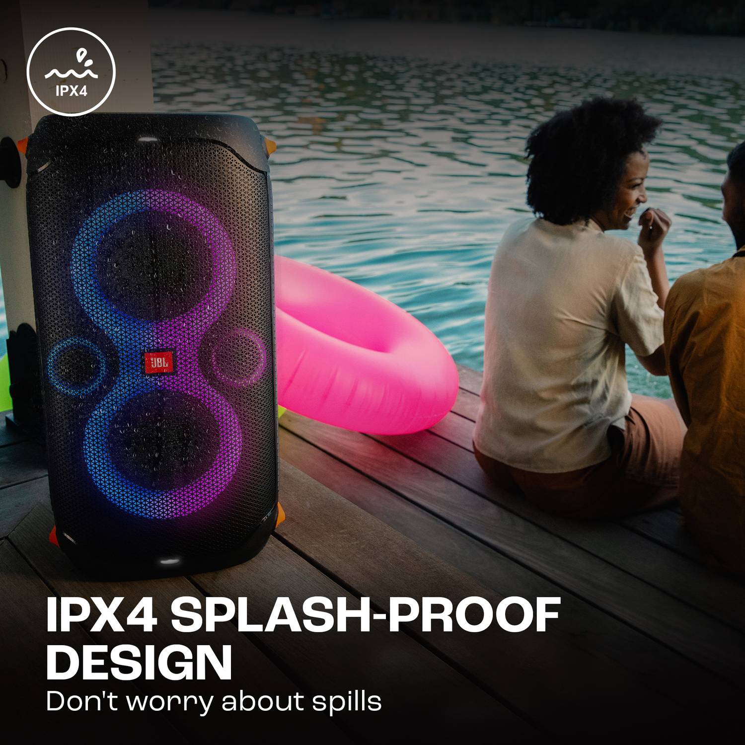 JBL Partybox 110 160W Bluetooth Speaker - Image 4