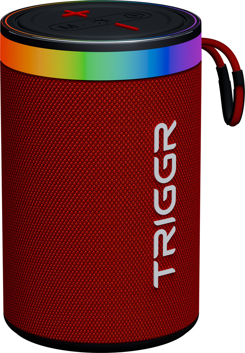 Image of TRIGGR Roar 10 with RGB Lights, Fabric Exterior, TWS & FM Mode, 8H Playtime 10 W Bluetooth Speaker