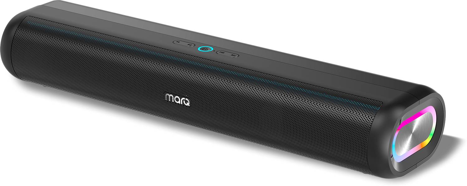 MarQ by Flipkart Thunder with Dual Drivers, Upto 8Hrs of Playback... more
