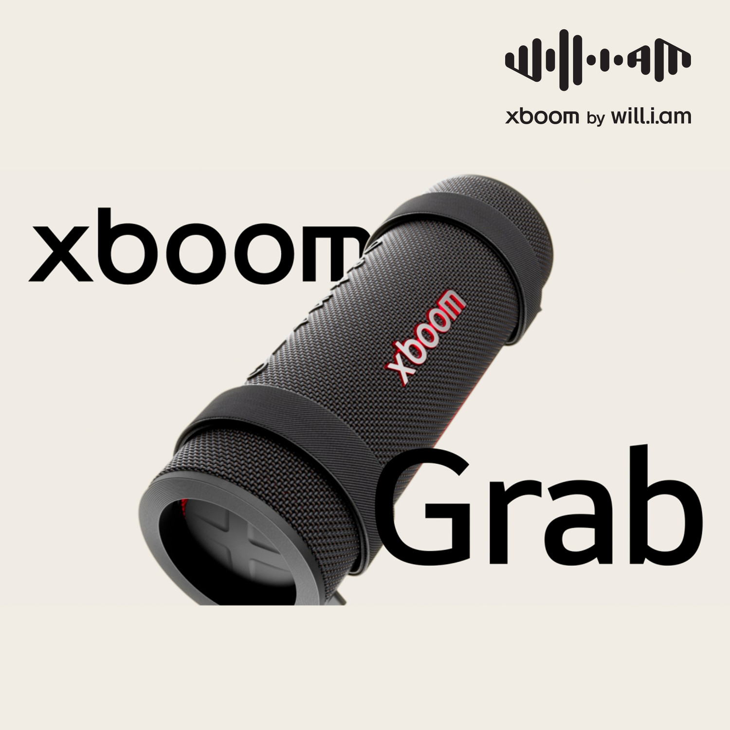 Image of LG XBOOM GRAB by will.i.am|20hrs Playtime| IP67 Water /Dust Resistant|Portable 30 W Bluetooth Speaker