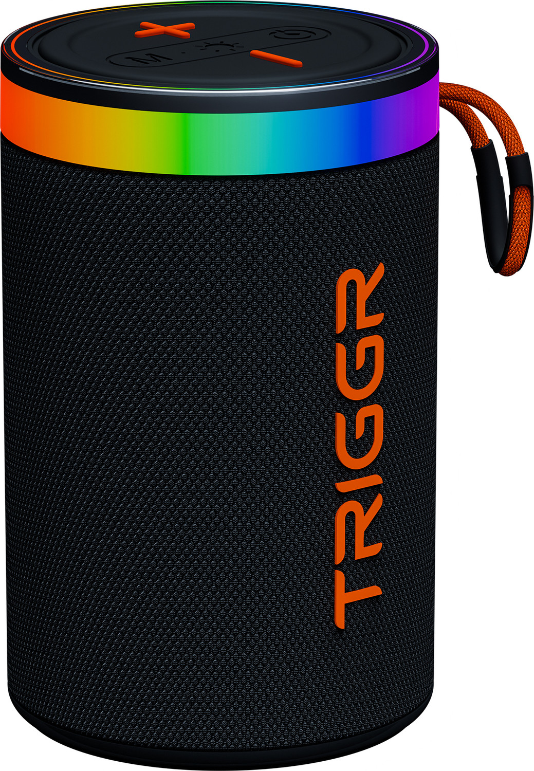 Image of TRIGGR Roar 10 with RGB Lights, Fabric Exterior, TWS & FM Mode, 8H Playtime 10 W Bluetooth Speaker