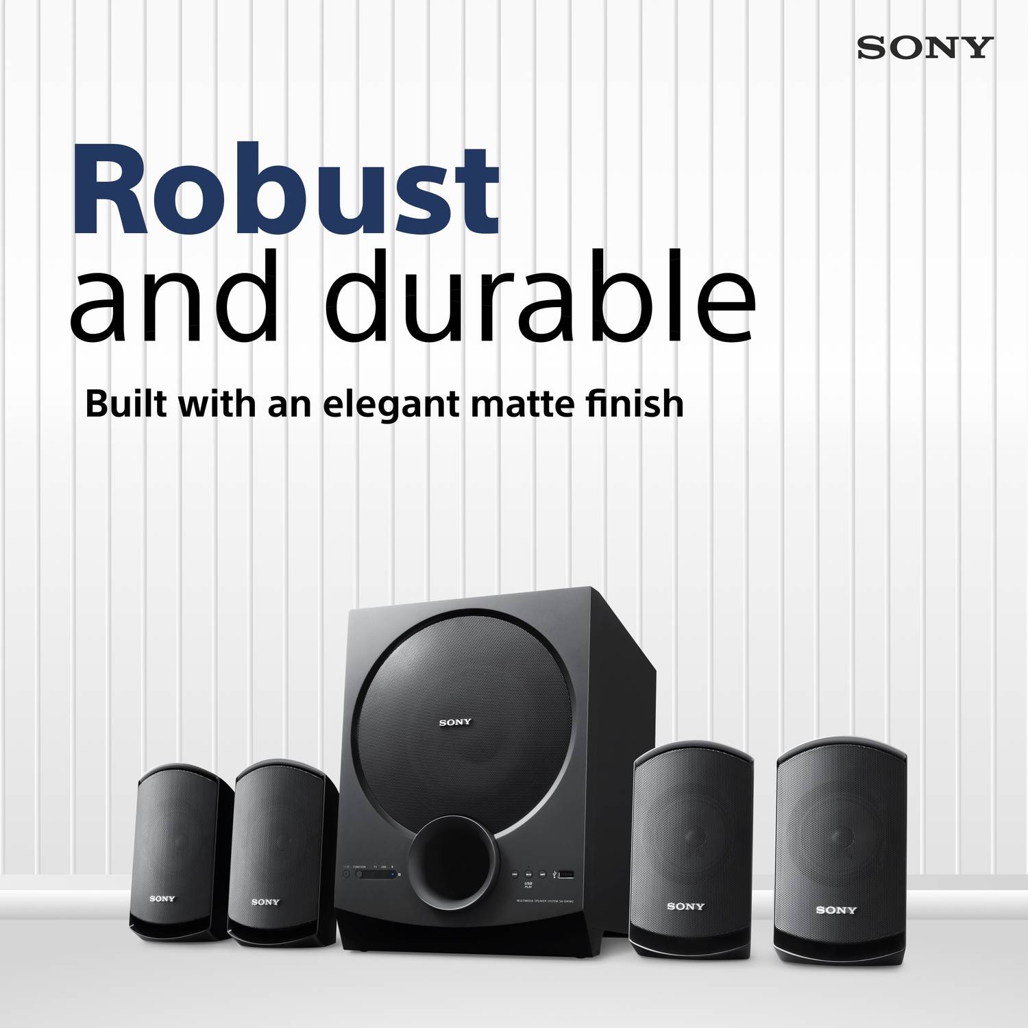 SONY SA-D40M2 4.1ch Home Theatre System - Image 4