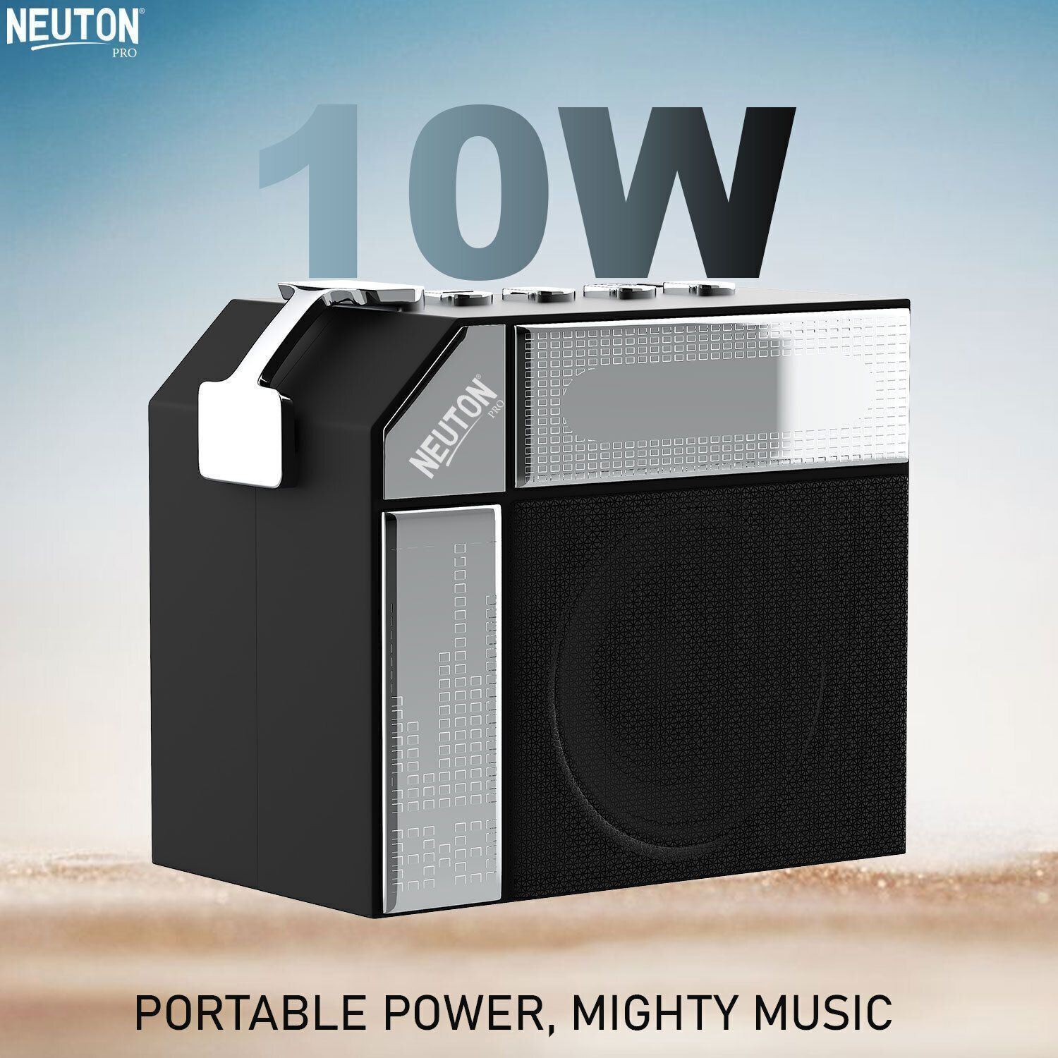 Image of Neuton pro 10W Bluetooth Speaker with Powerful Bass, 1200mAh Battery 10 W Bluetooth PA Speaker