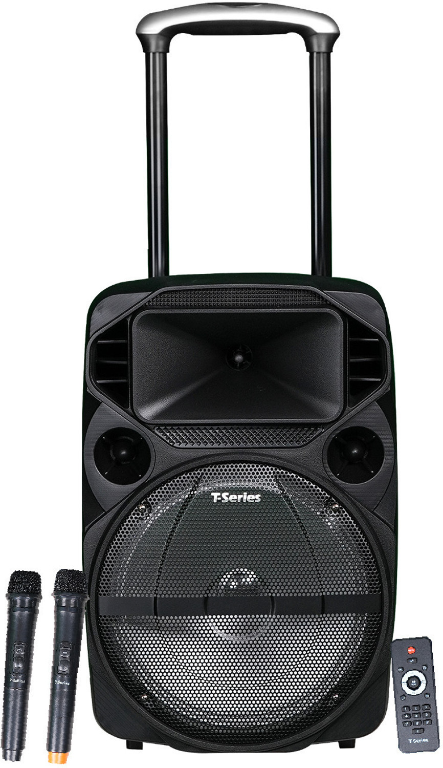 Image of T-Series TR12K (Party Speaker) Bluetooth Trolley Party Speaker with 2 Mic 40 W Bluetooth PA Speaker