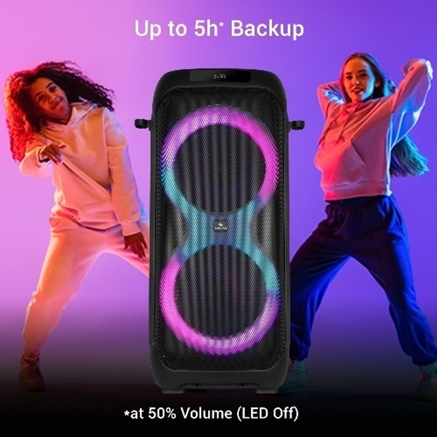 Image of ZEBRONICS ZEB-VIBE PLUS 140 W Bluetooth Party Speaker