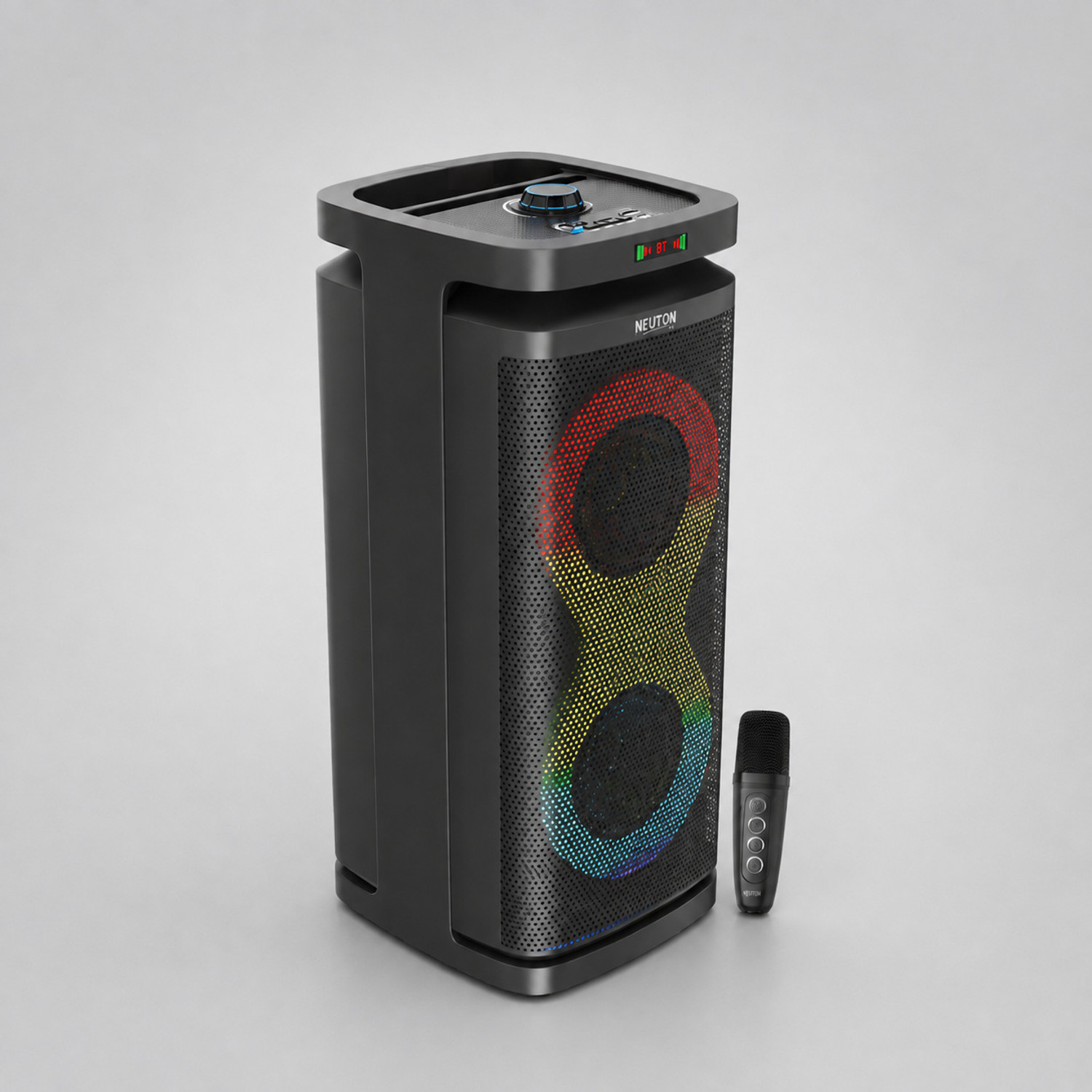Image of Neuton pro Party Speaker with Wireless Mic | Boom Box Speaker | RGB Lights | Deep Bass| 70 W Bluetooth Party Speaker