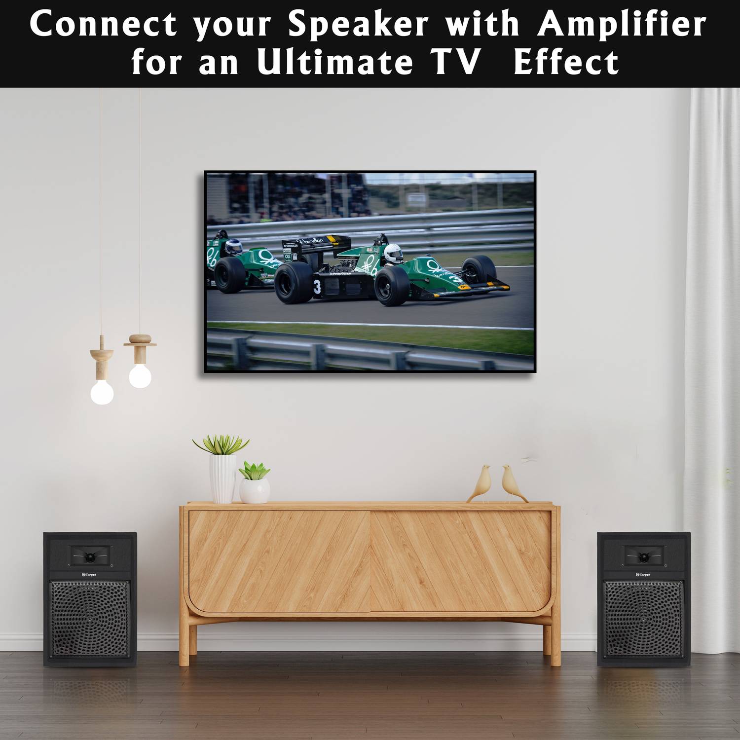 Target TT-304 8" Multimedia Speakers 2x 80W - Image 4