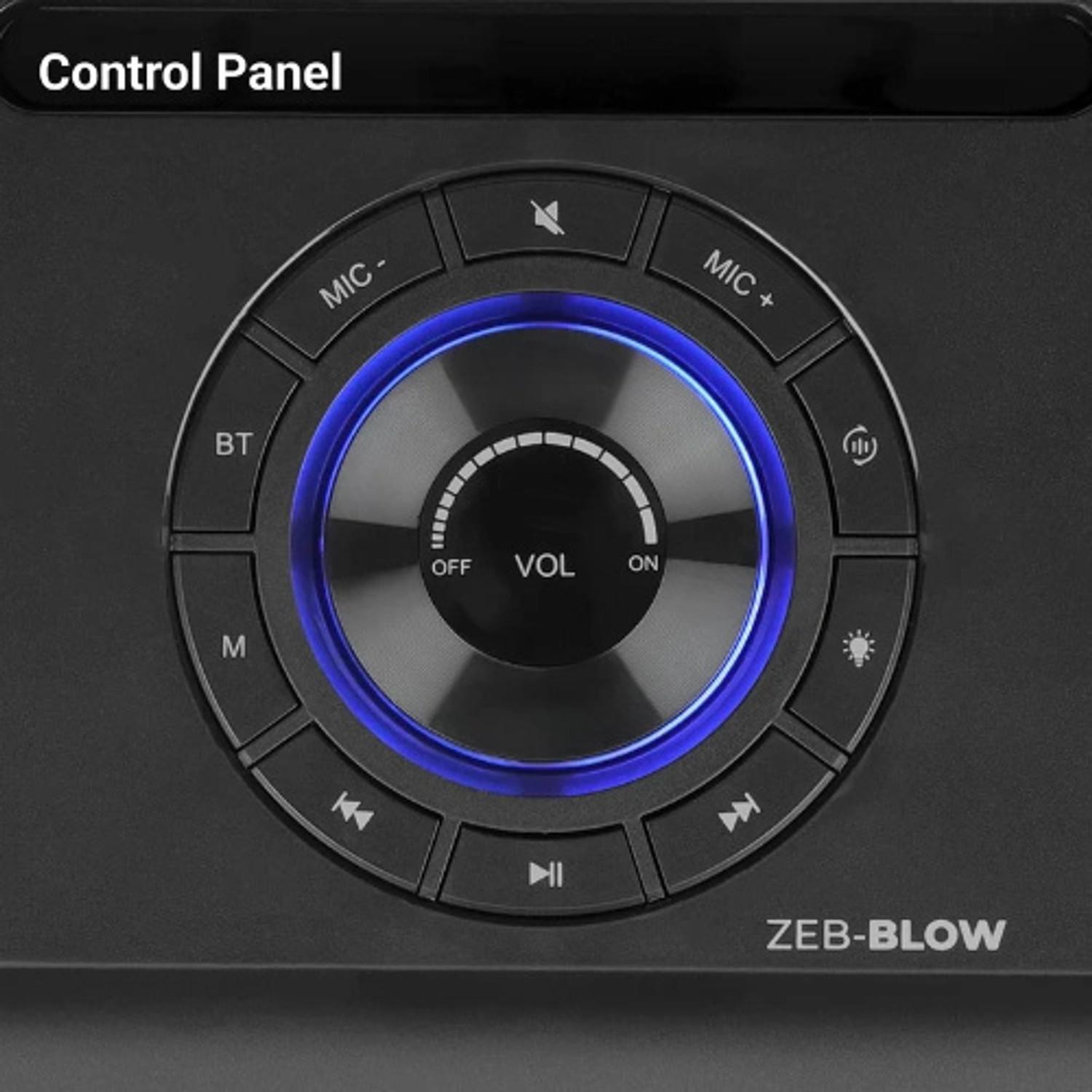 Image of ZEBRONICS Zeb Blow 64 W Bluetooth Party Speaker