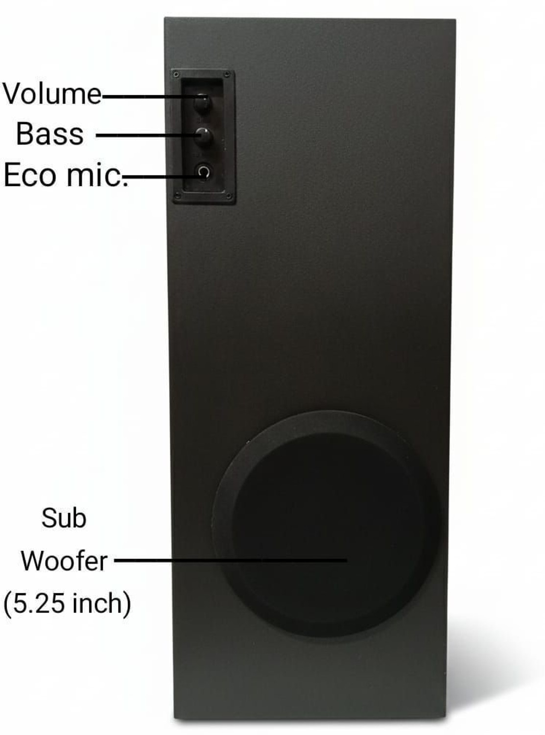 Image of Sainitone ST 05 Black RGB 120 W Bluetooth Party Speaker