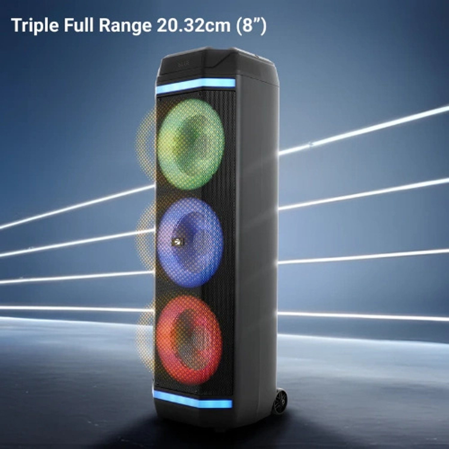 Image of ZEBRONICS Zeb Vigor 200 120 W Bluetooth Party Speaker