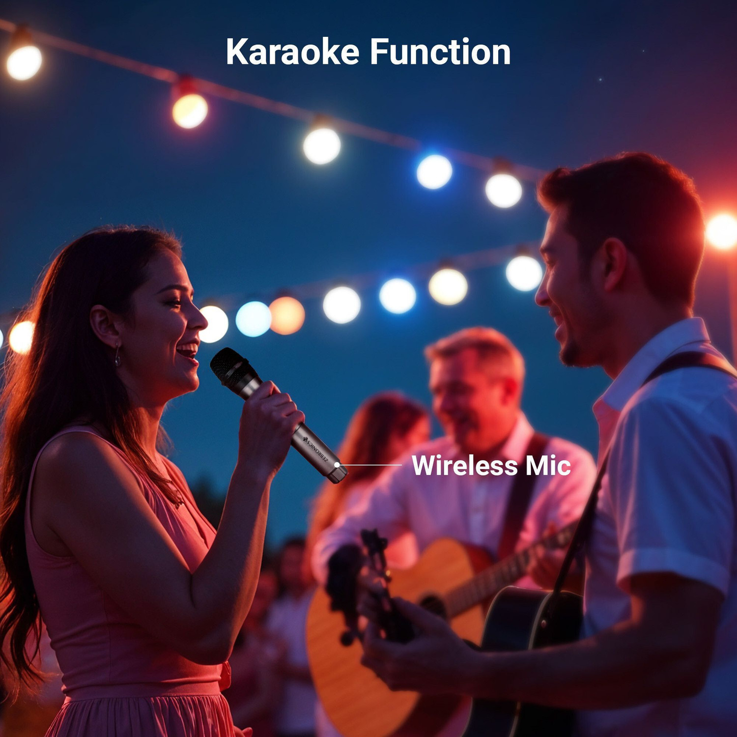 Image of ZEBRONICS Zeb-Starlit 70 W Bluetooth Party Speaker