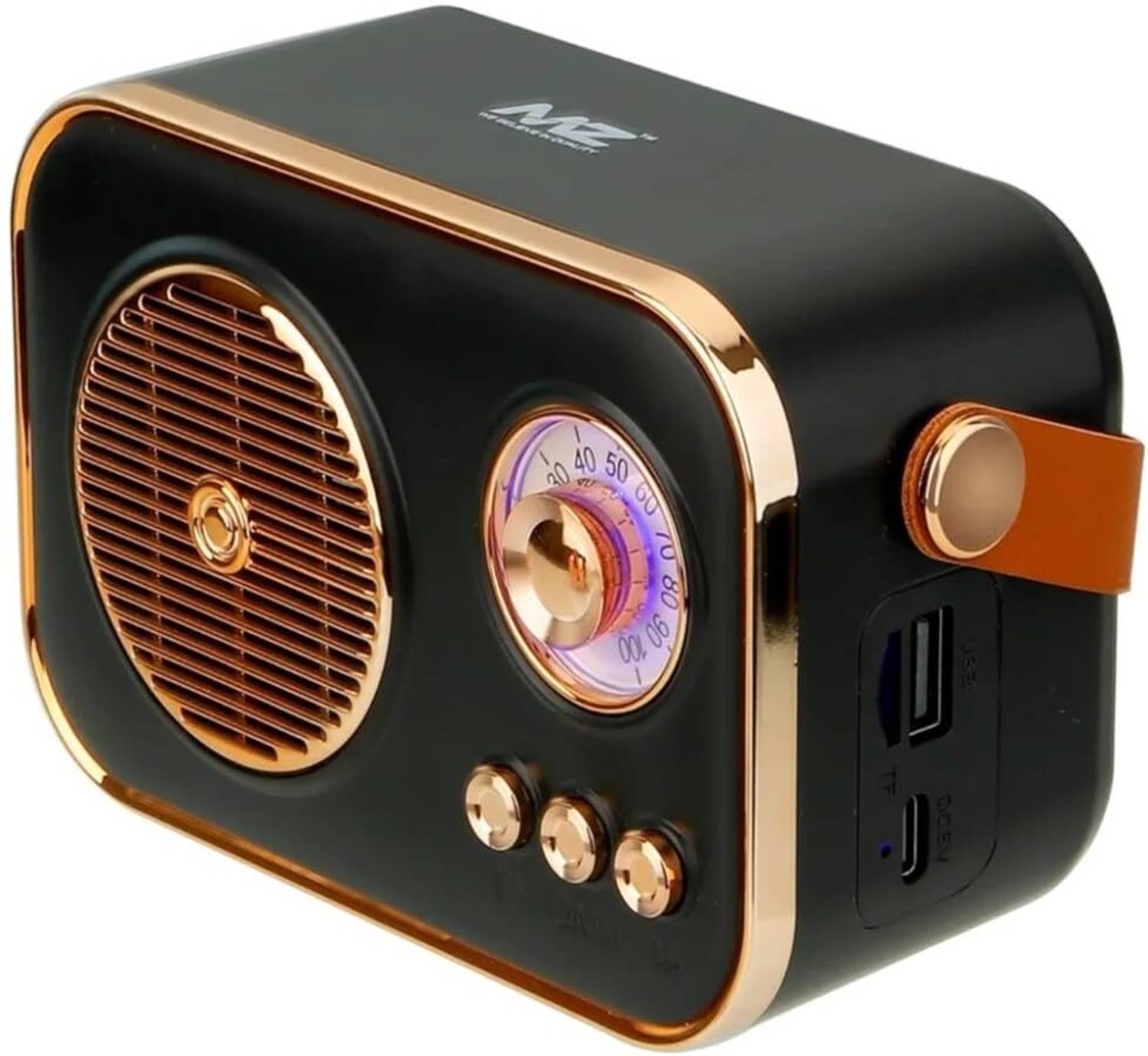 Unibo 50W Portable Retro Bluetooth Speaker - Image 2