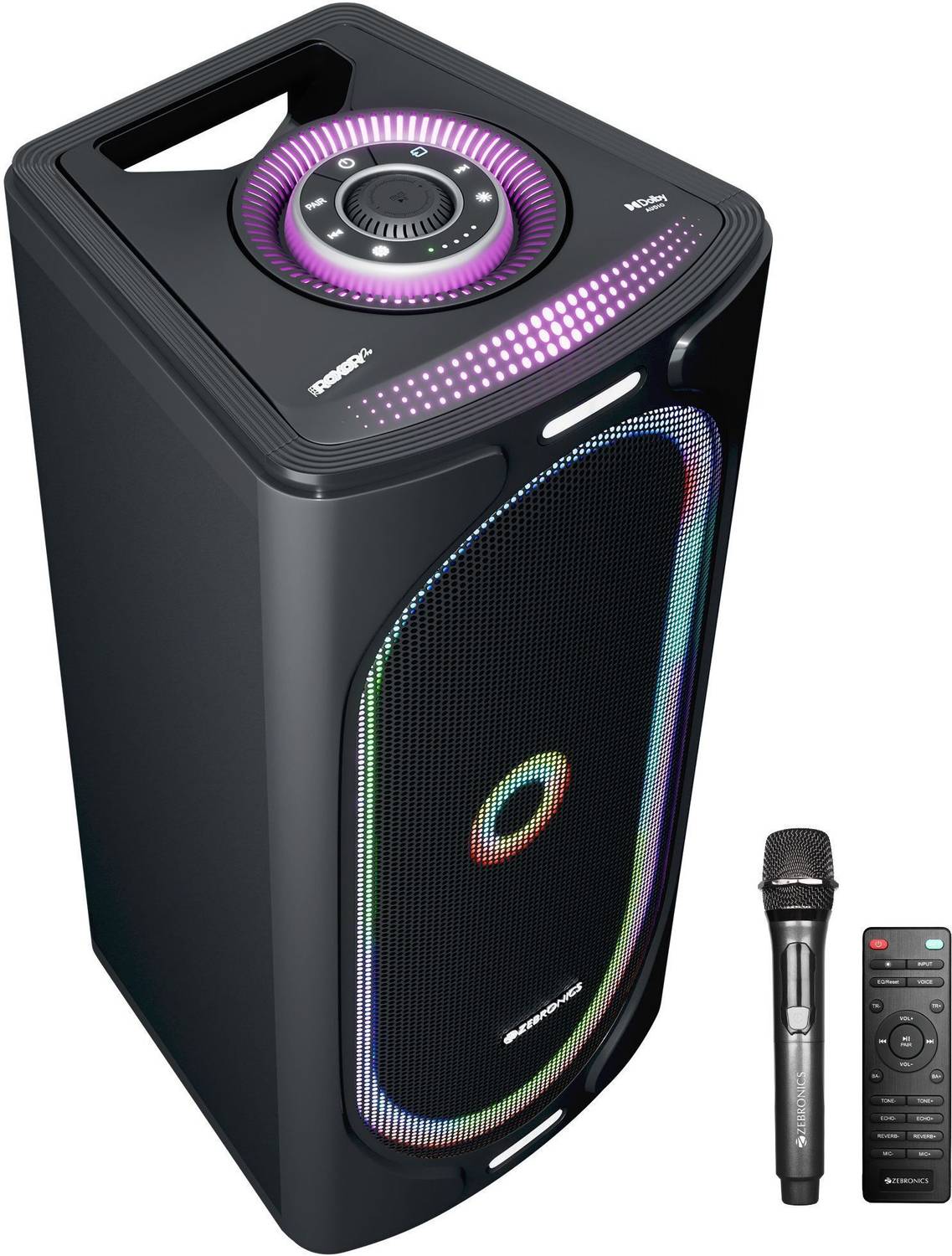ZEBRONICS Roxor Pro BTv5.4 Bluetooth Party Speaker - Image 1