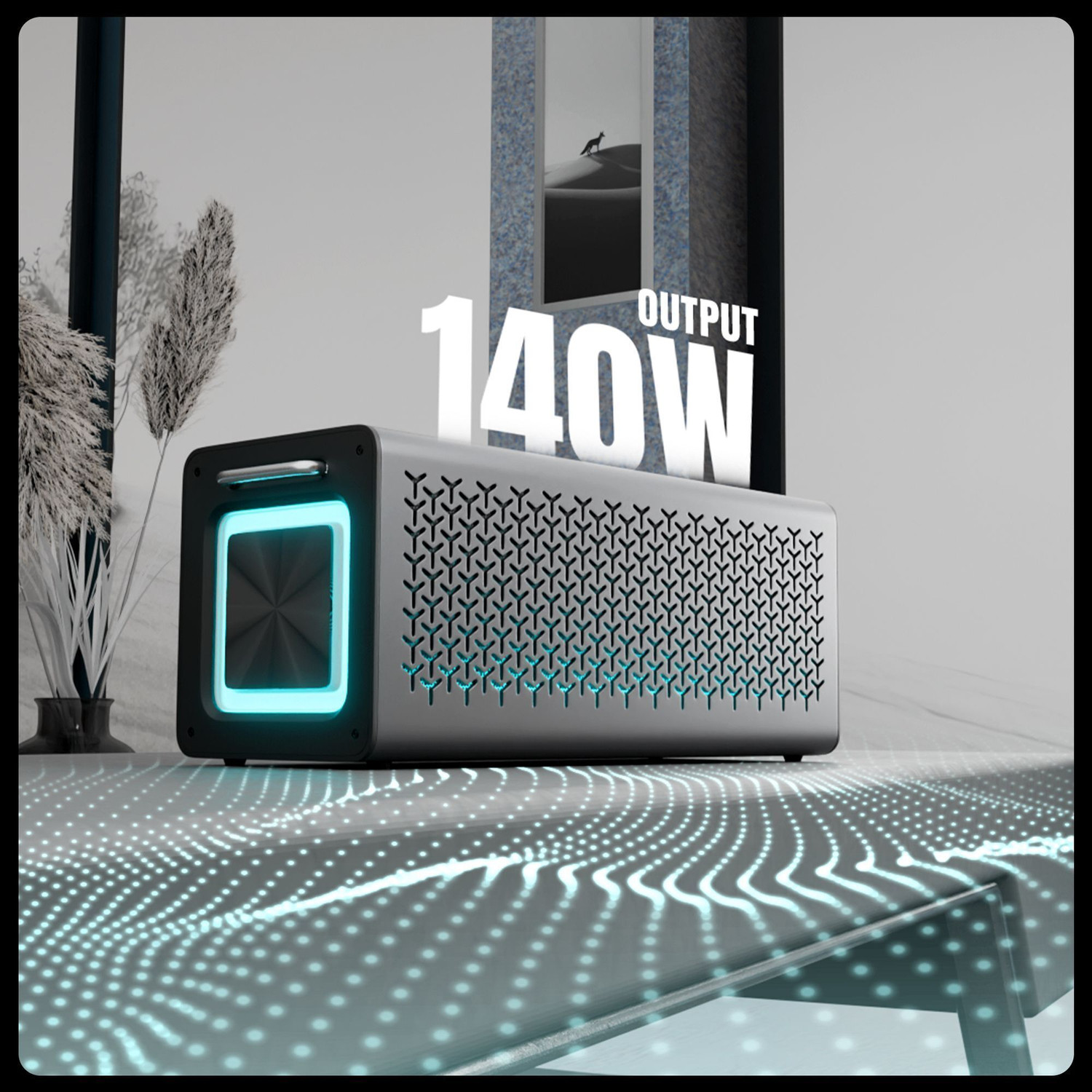 Image of ZEBRONICS Studio R3 140 W Bluetooth Party Speaker
