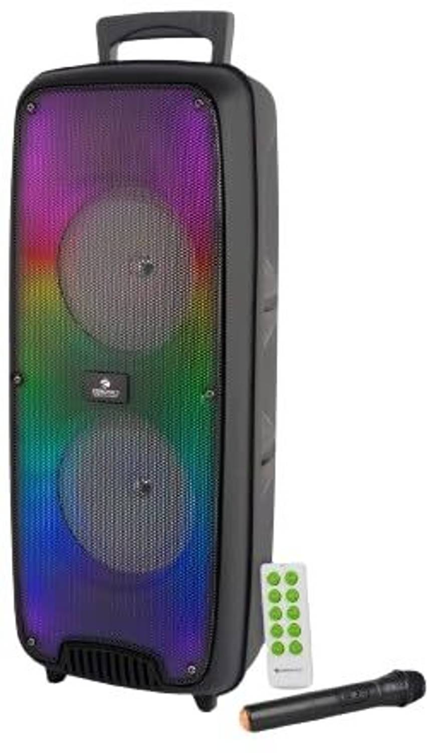 ZEBRONICS BUDDY 600 Wireless MIC ,TWS mode and Wireless BT, USB, mSD card,& AUX 40 W Bluetooth Party Speaker