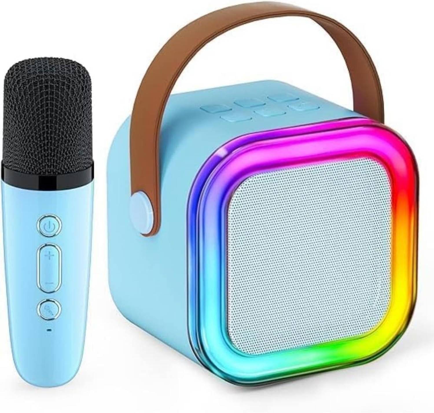 4uonly K12 speaker Colour Changing Karaoke Mike Bluetooth Party ghj24 56 W Bluetooth Party Speaker