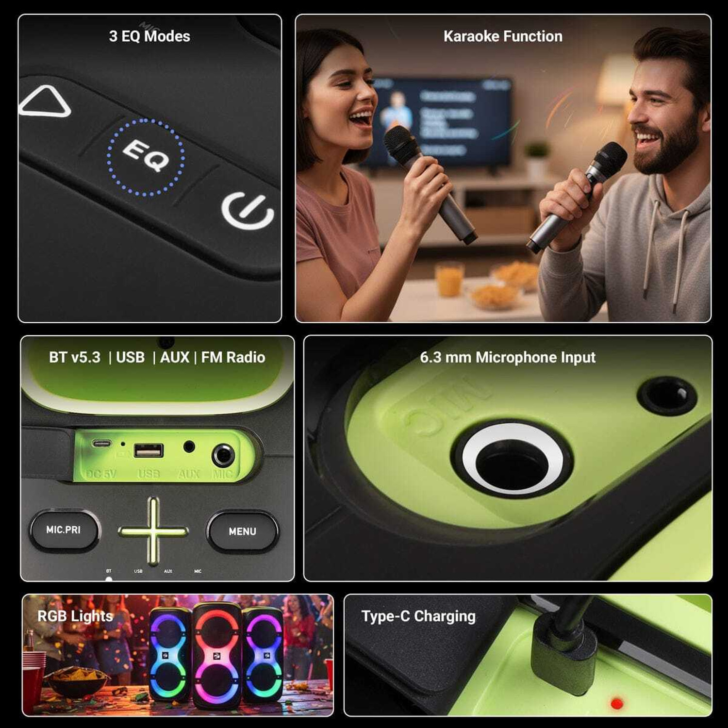 Image of ZEBRONICS THUMP 802 120 W Bluetooth Party Speaker