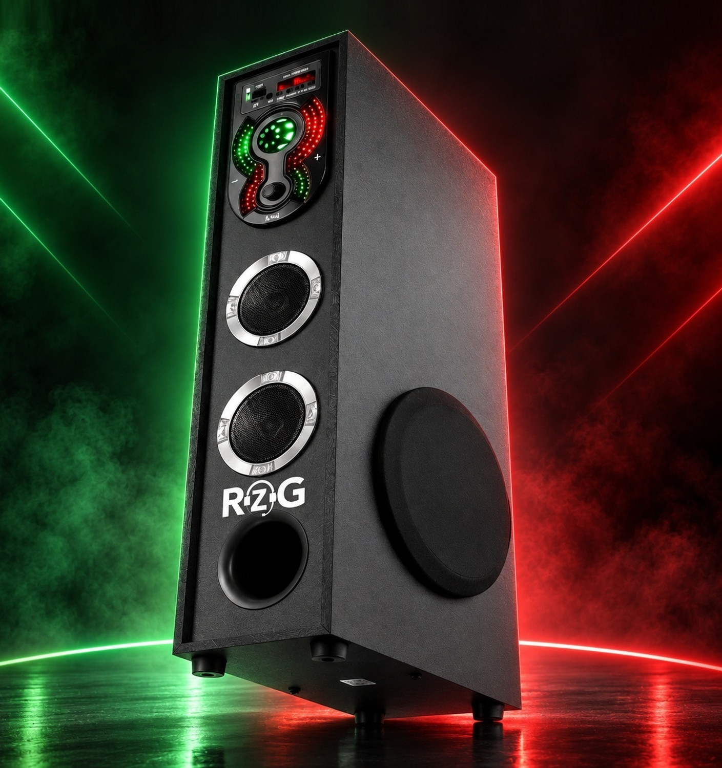 Image of RZG L-8 DJ High Bass Tower Speaker Bluetooth Speaker 120 W Bluetooth Party Speaker