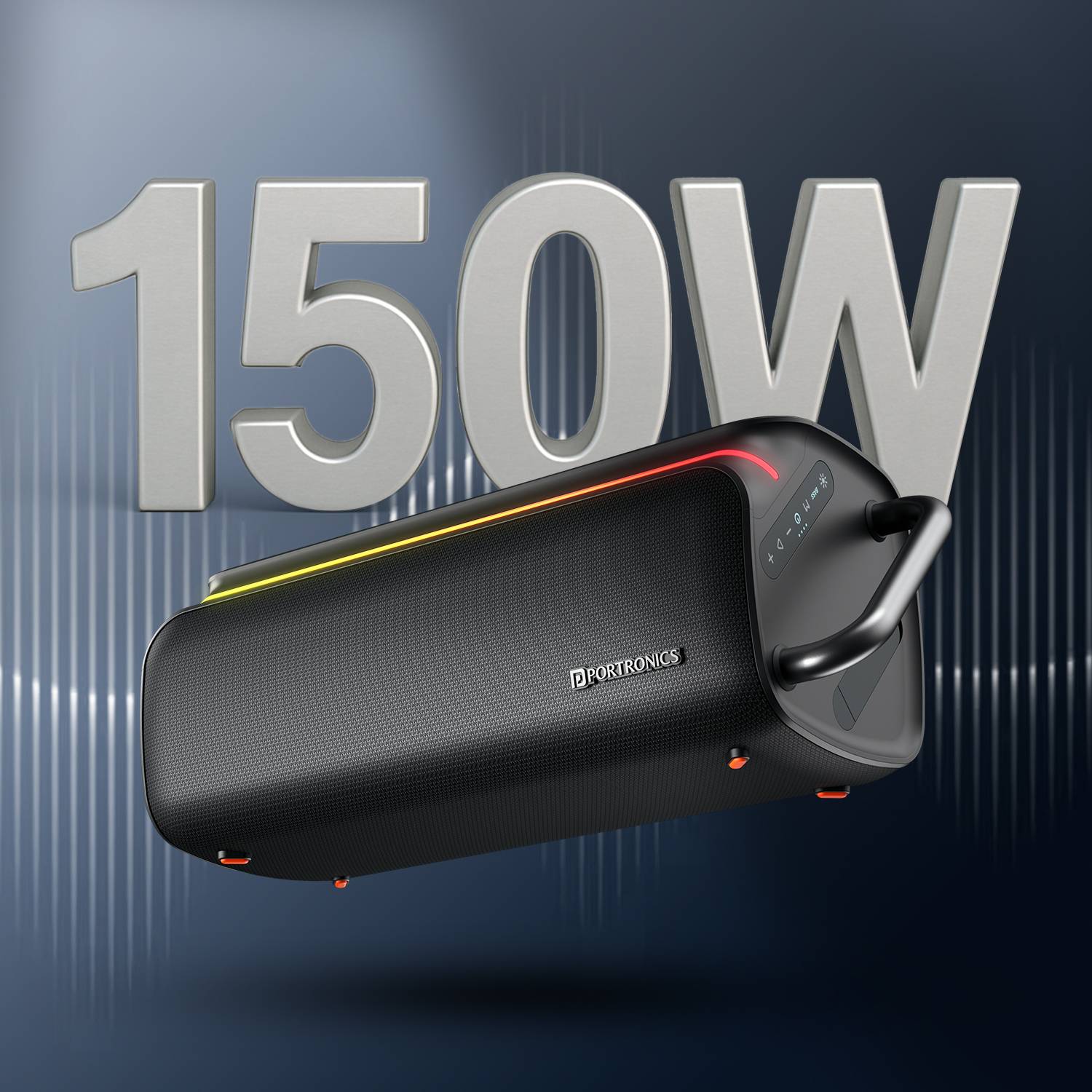 Portronics Nebula X 150W Bluetooth Party Speaker - Image 3