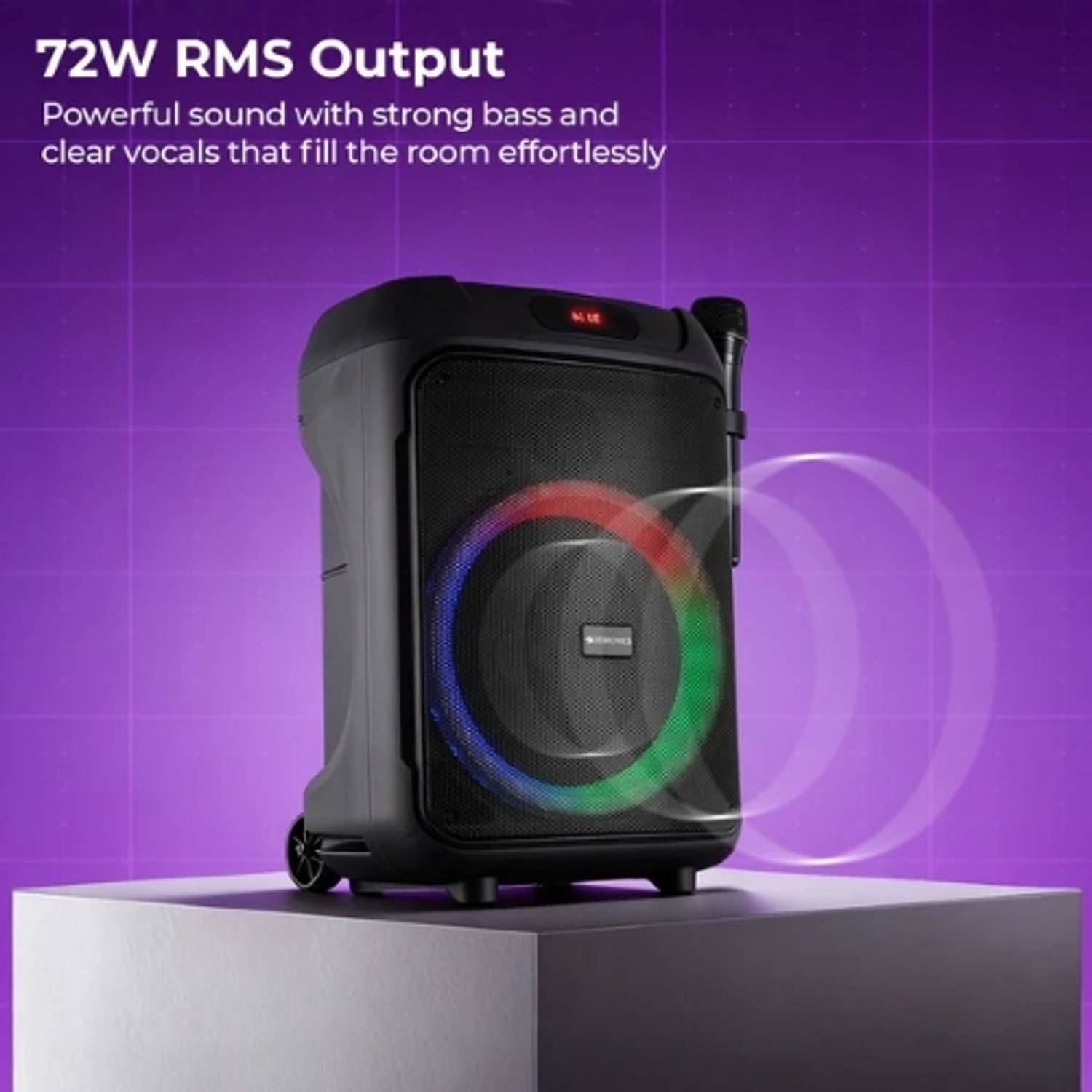ZEBRONICS THUMP 111 72 W Bluetooth Party Speaker