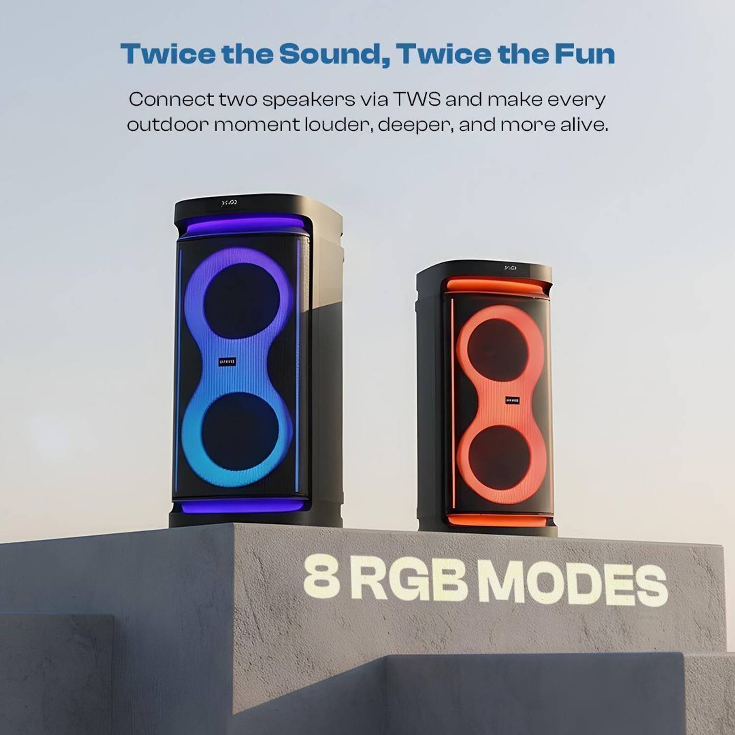 iNFiRe Thunder Pro 80W Bluetooth Party Speaker - Image 3