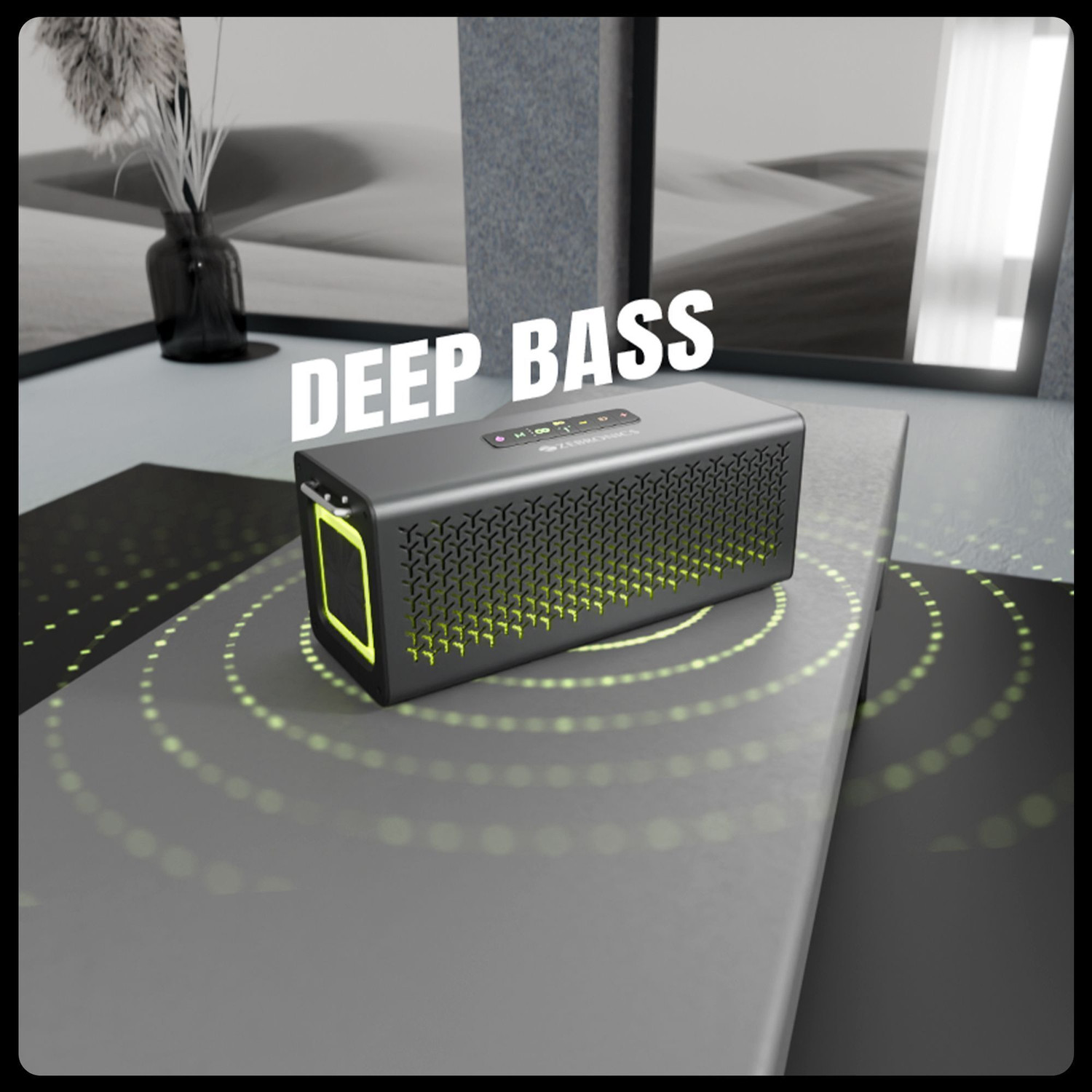 Image of ZEBRONICS Studio R3 140 W Bluetooth Party Speaker