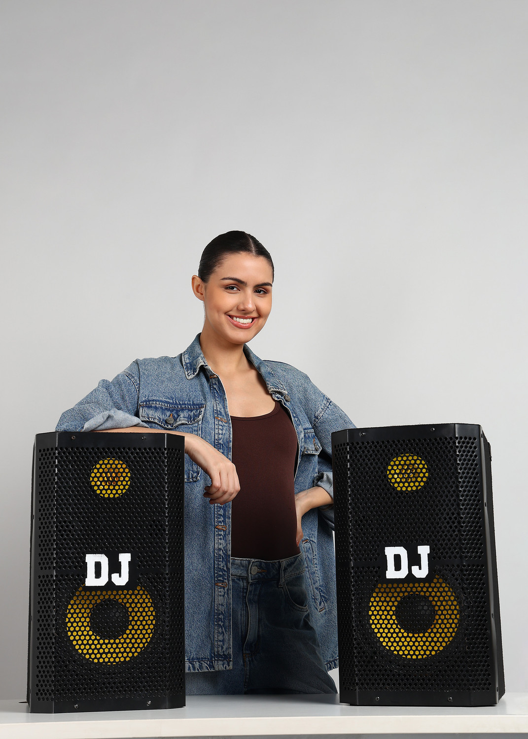 Image of PDS AUDIO Mini Party DJ Speaker with Bluetooth /FM Stereo Amplifier 200 W Bluetooth Party Speaker