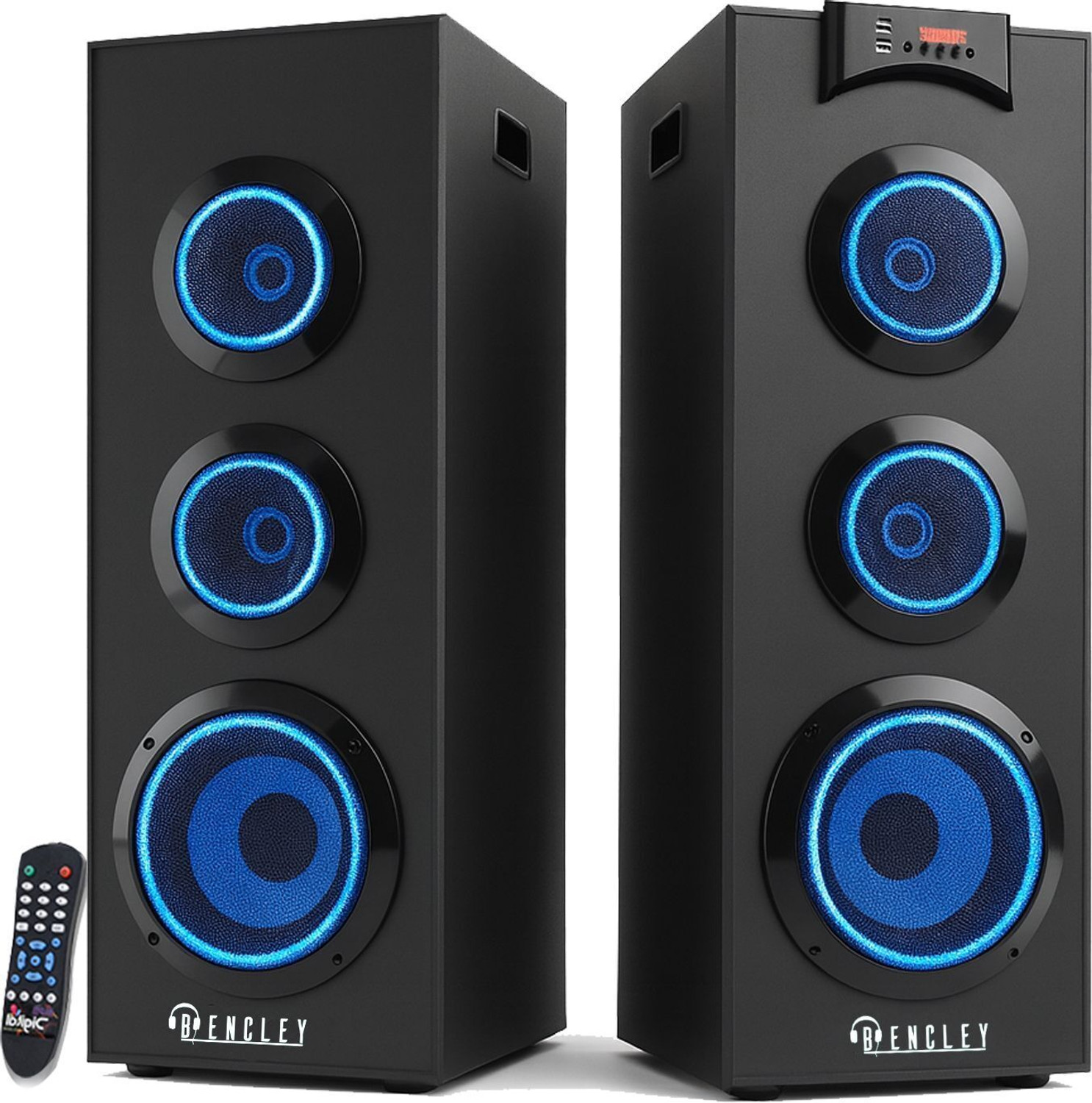 Image of Bencley SUPERME Double Tower 195 W Bluetooth Party Speaker
