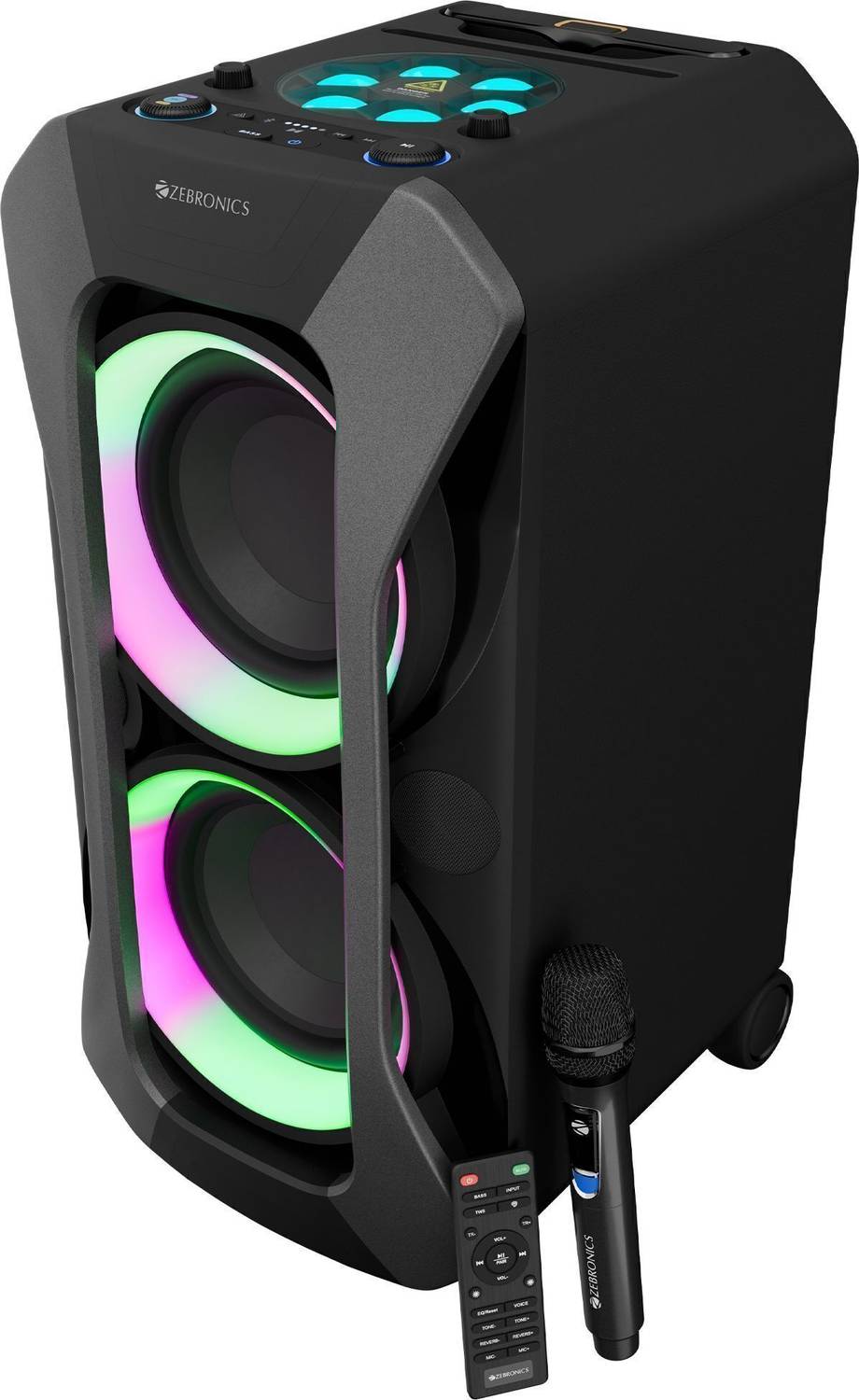 ZEBRONICS ROXOR PLUS 180W Bluetooth Party Speaker - Image 1