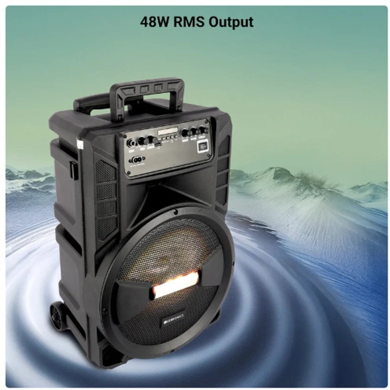 Image of ZEBRONICS 100 48 W Bluetooth Party Speaker
