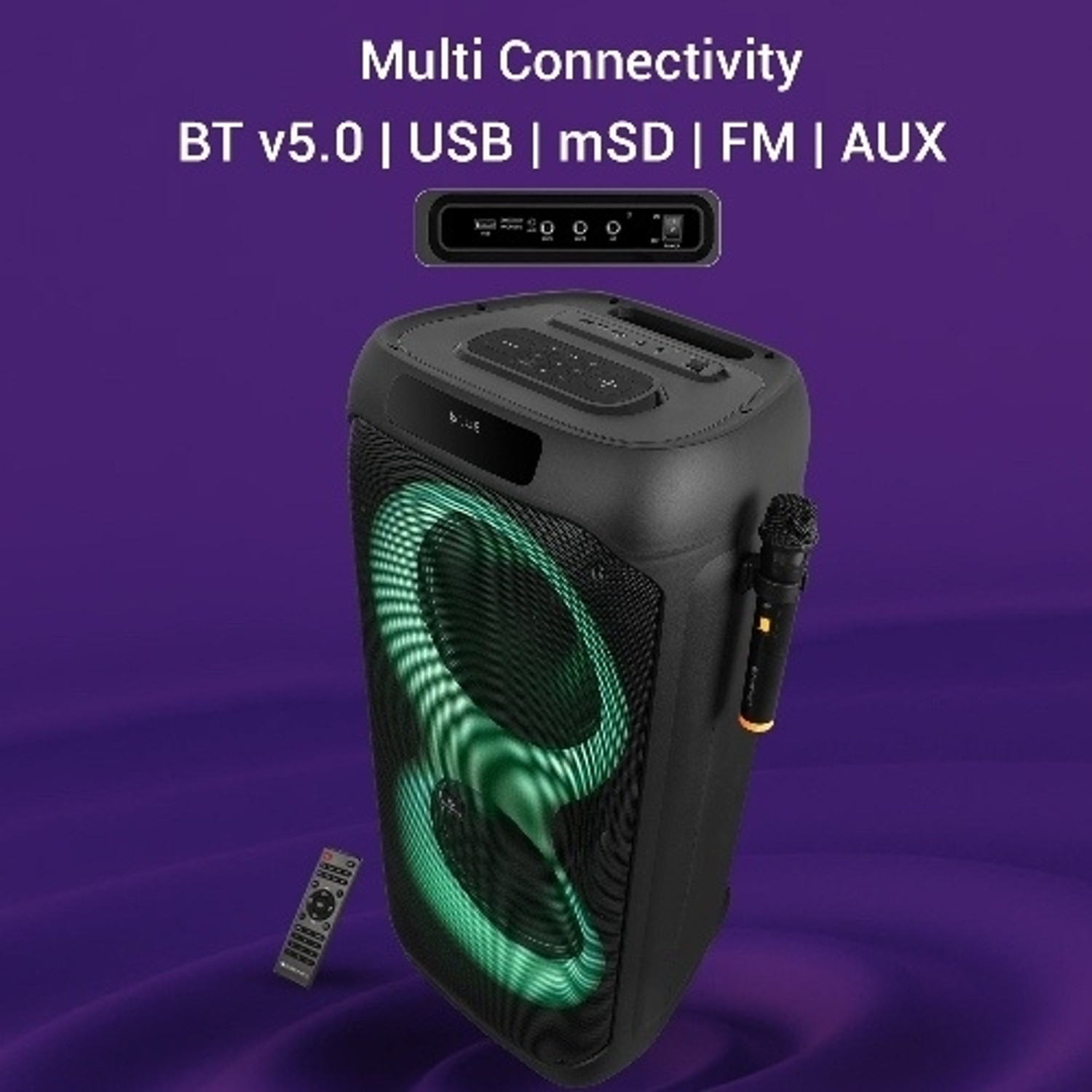 Image of ZEBRONICS ZEB-VIBE PLUS 140 W Bluetooth Party Speaker