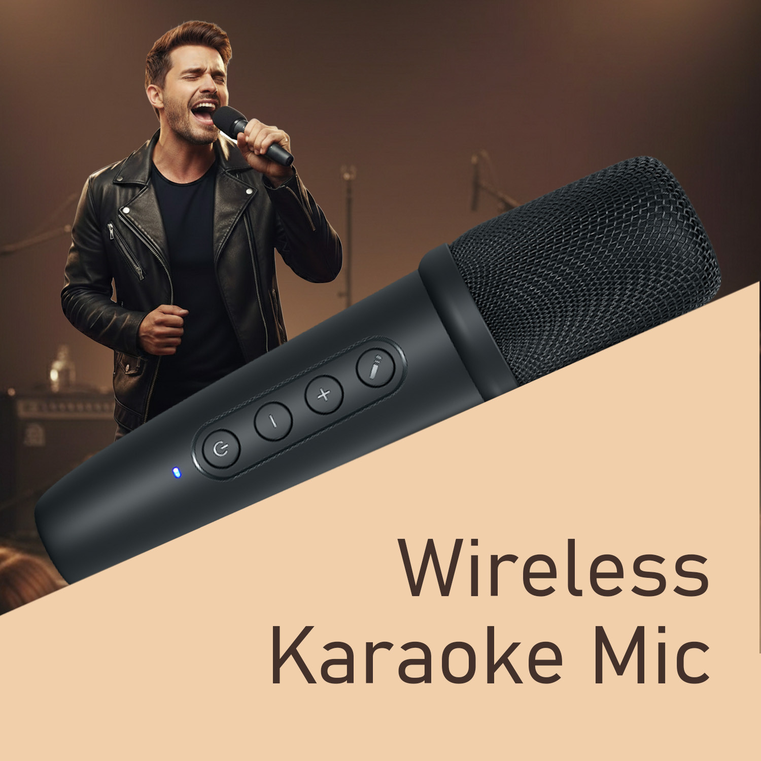 Image of Portronics 30W Apollo 30 Bluetooth V5.4 Portable Speaker,Wireless Karaoke Mic,ECHO Control 30 W Bluetooth Party Speaker