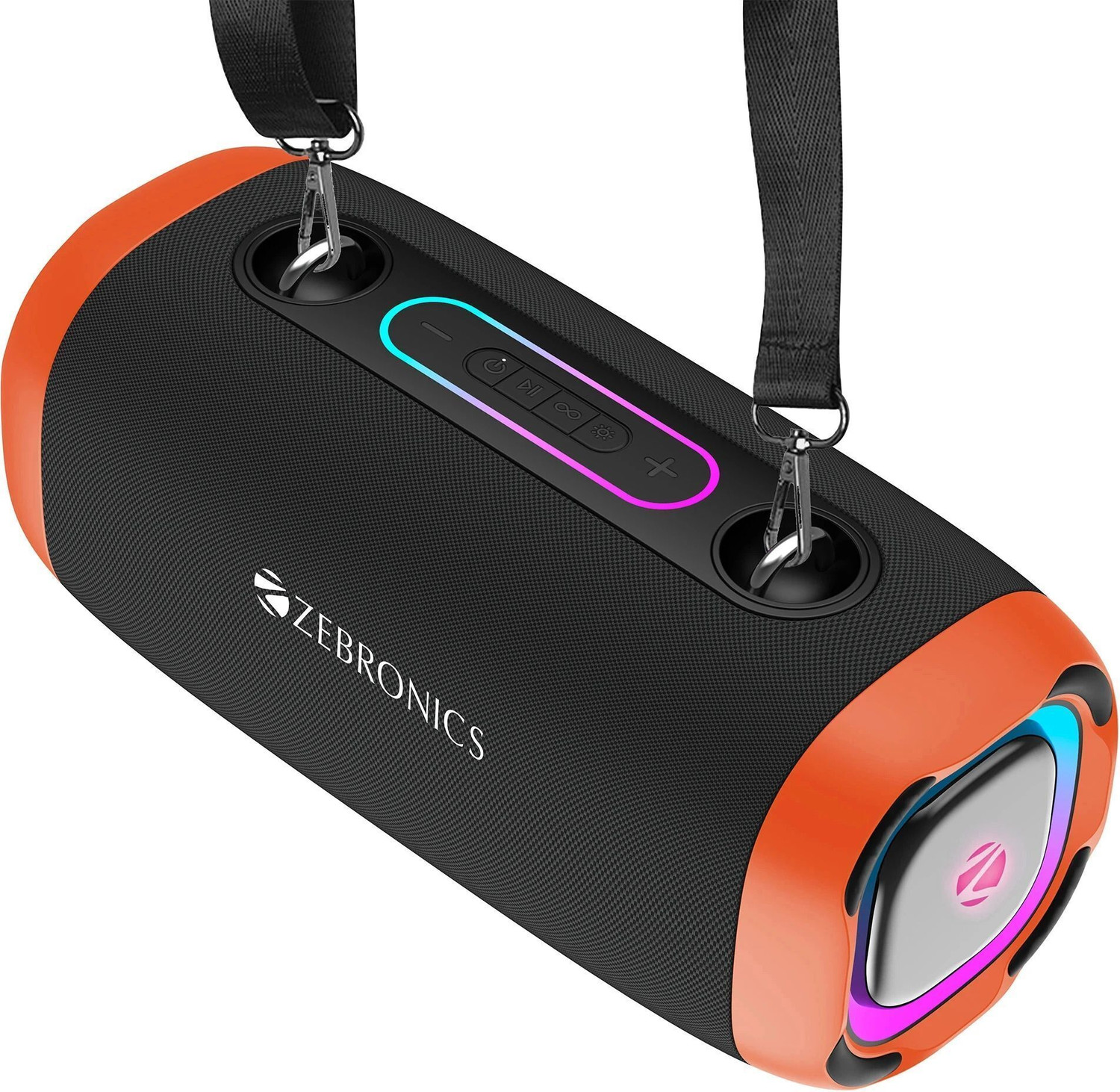 Image of ZEBRONICS Sound Feast 85 (SSPK 1) Upto 7 Hours Playback, BTv5.3 | TWS | USB, RGB LED 20 W Bluetooth Party Speaker
