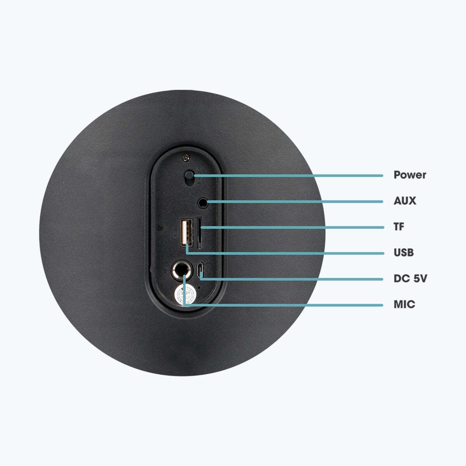 Image of ZEBRONICS BARREL-100 20 W Bluetooth Party Speaker