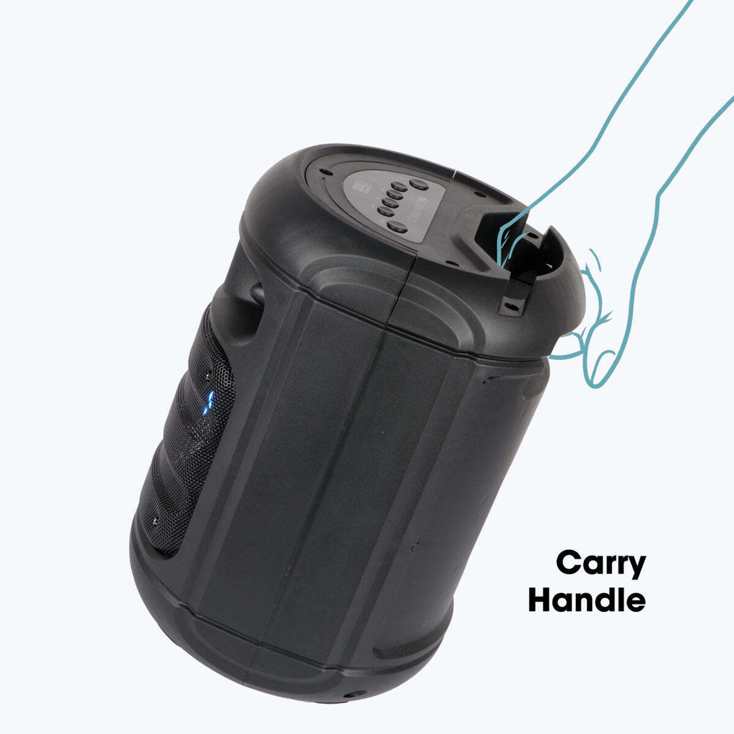 Image of ZEBRONICS BARREL-100 20 W Bluetooth Party Speaker