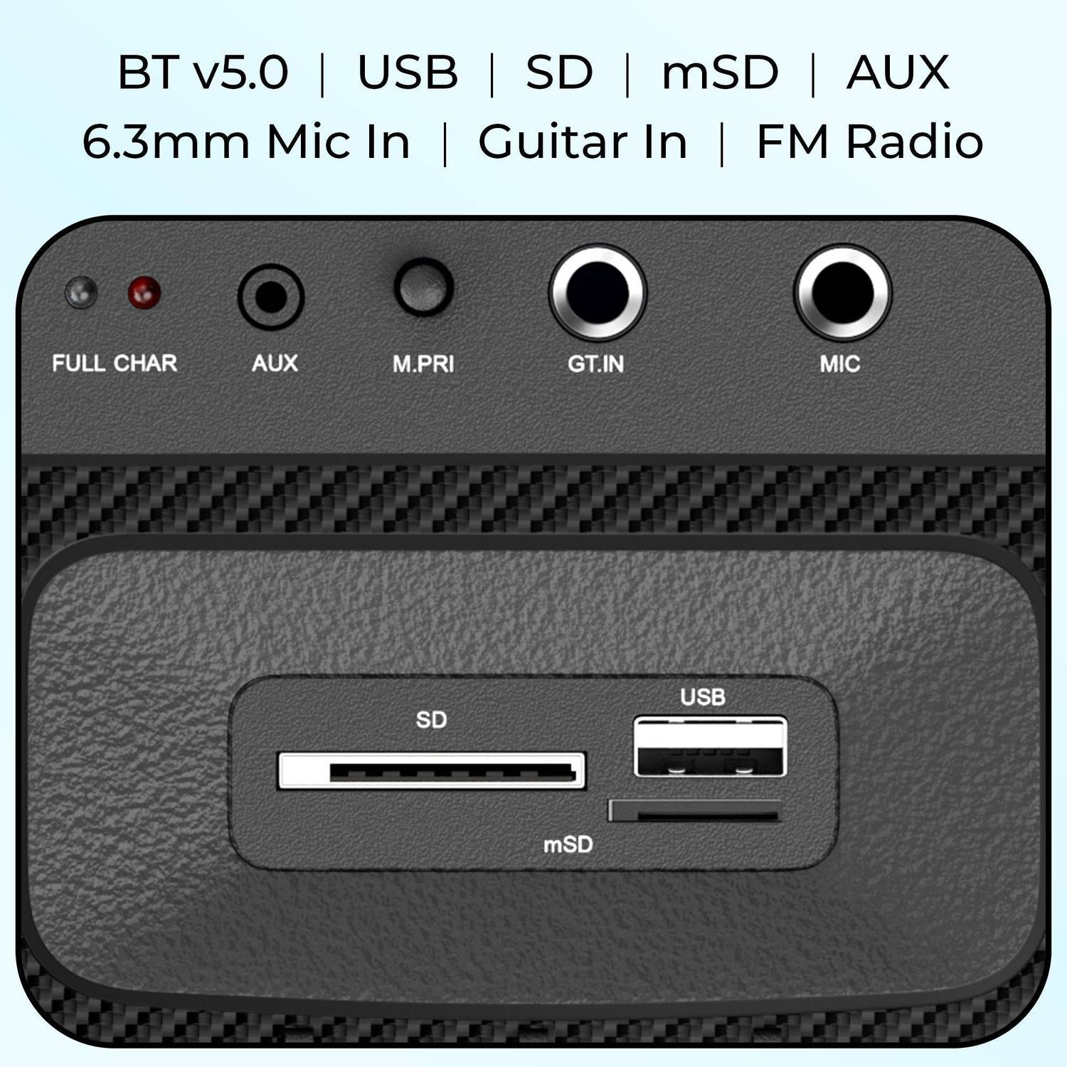 ZEBRONICS Party Fyre 102 Bluetooth Speaker - Image 5