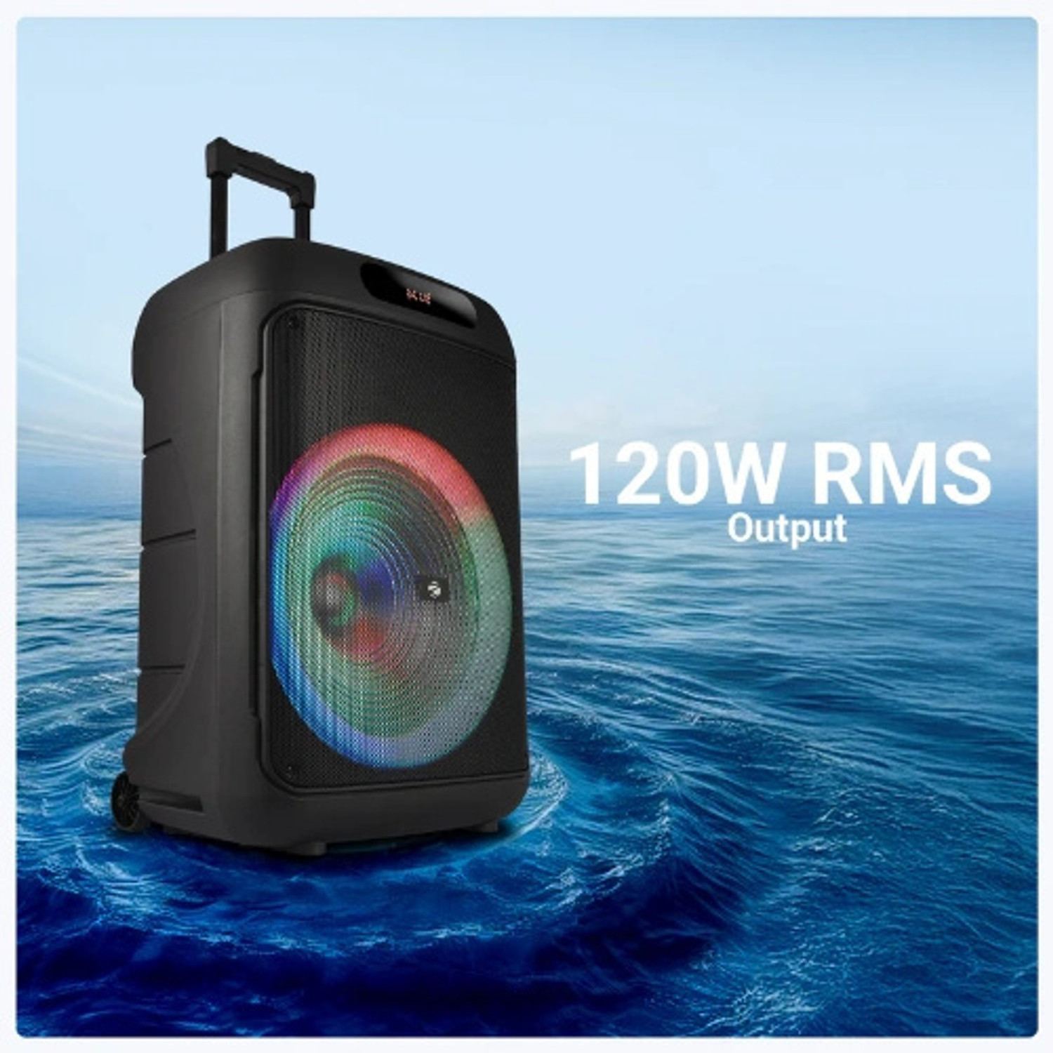 Image of ZEBRONICS ZEB JOLT 100 120 W Bluetooth Party Speaker