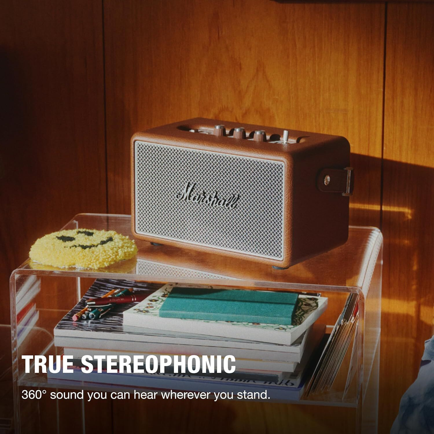 Image of Marshall Kilburn III - 50+ Hours of Portable Playtime, 360 Sound, Dust & Water-Resistant Bluetooth Home Audio Speaker