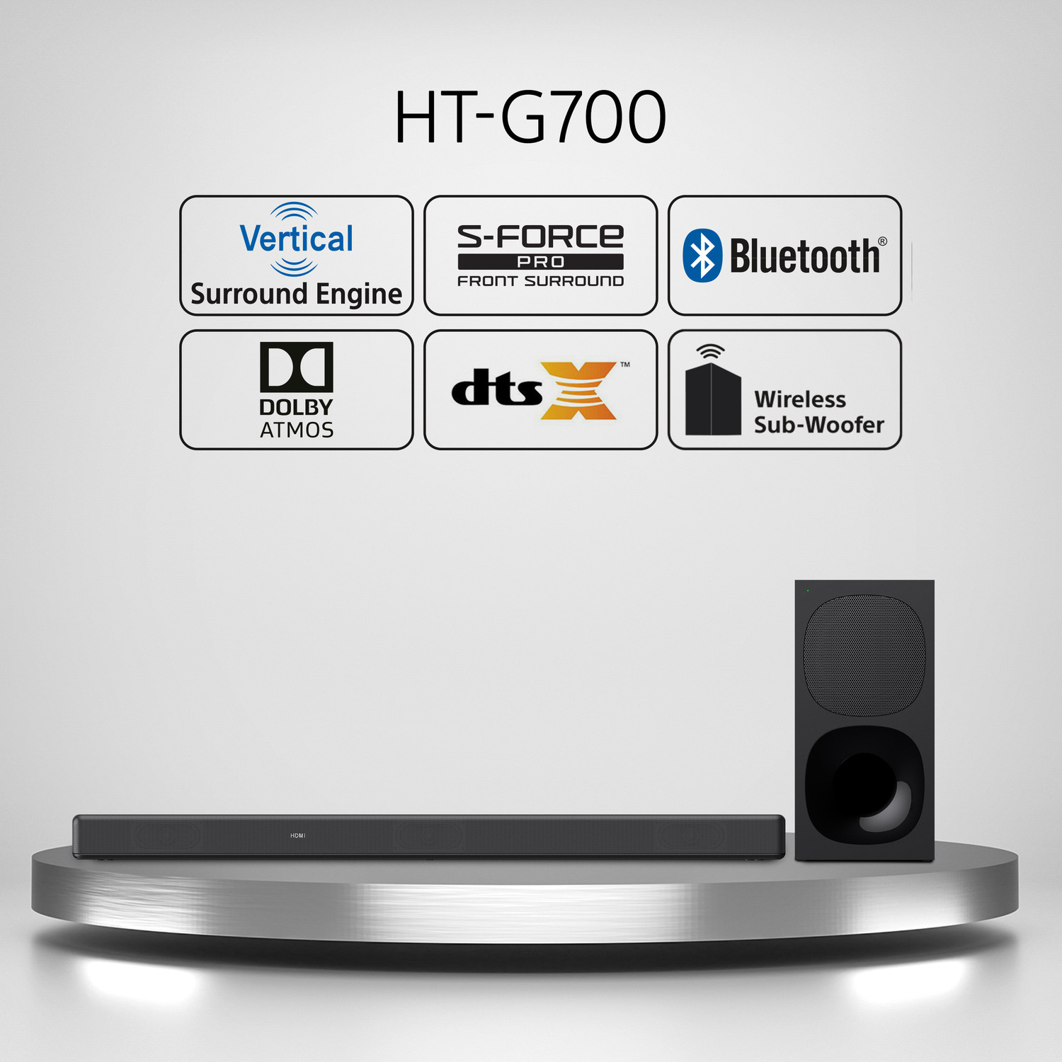 Image of SONY HT-G700 400 W Dolby Atmos /DTS:X Home Theatre Wireless subwoofer 3.1ch Bluetooth Soundbar