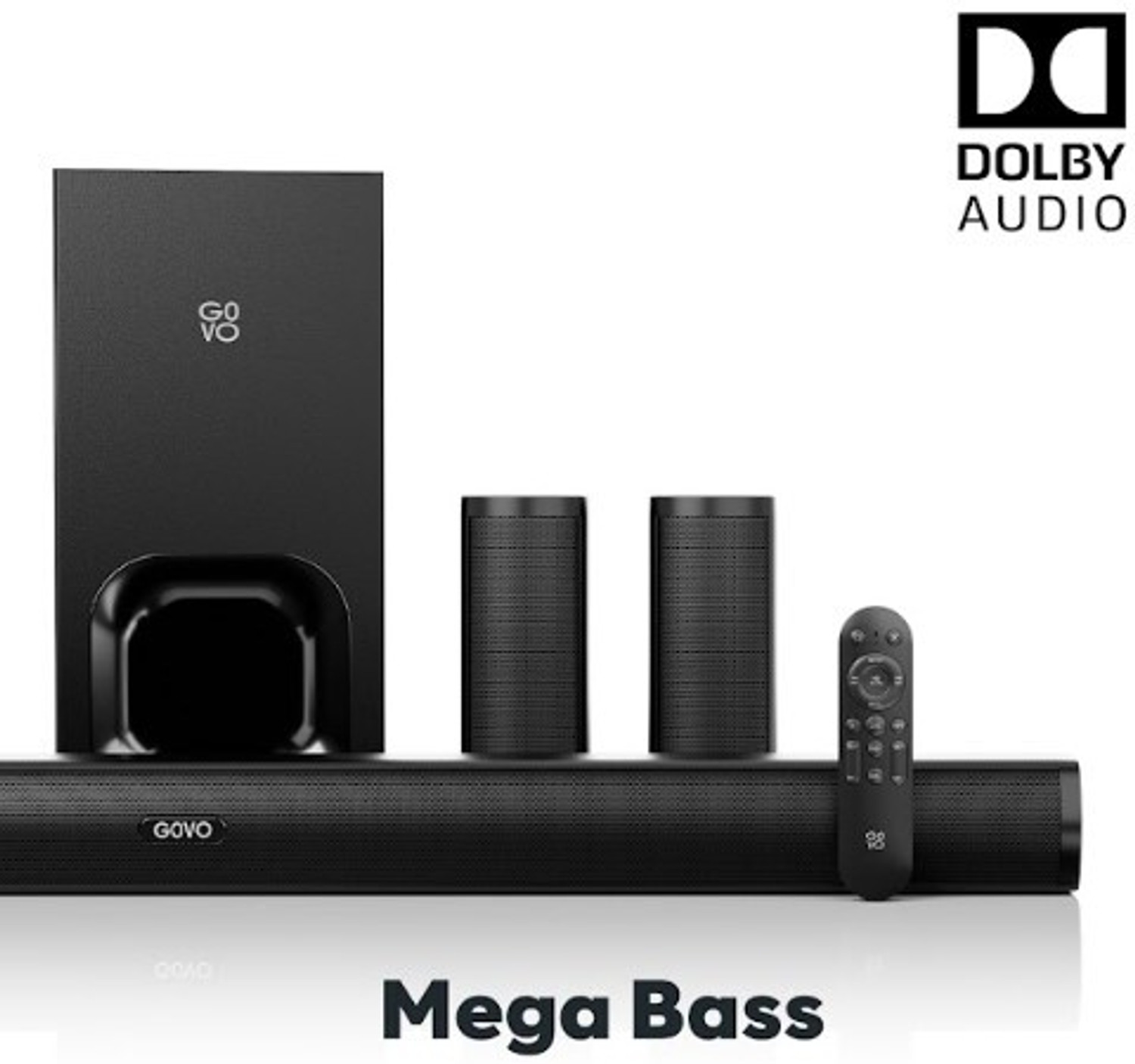Image of GOVO GOSURROUND 980 Dolby Digital wired Subwoofer 525 W Bluetooth Soundbar