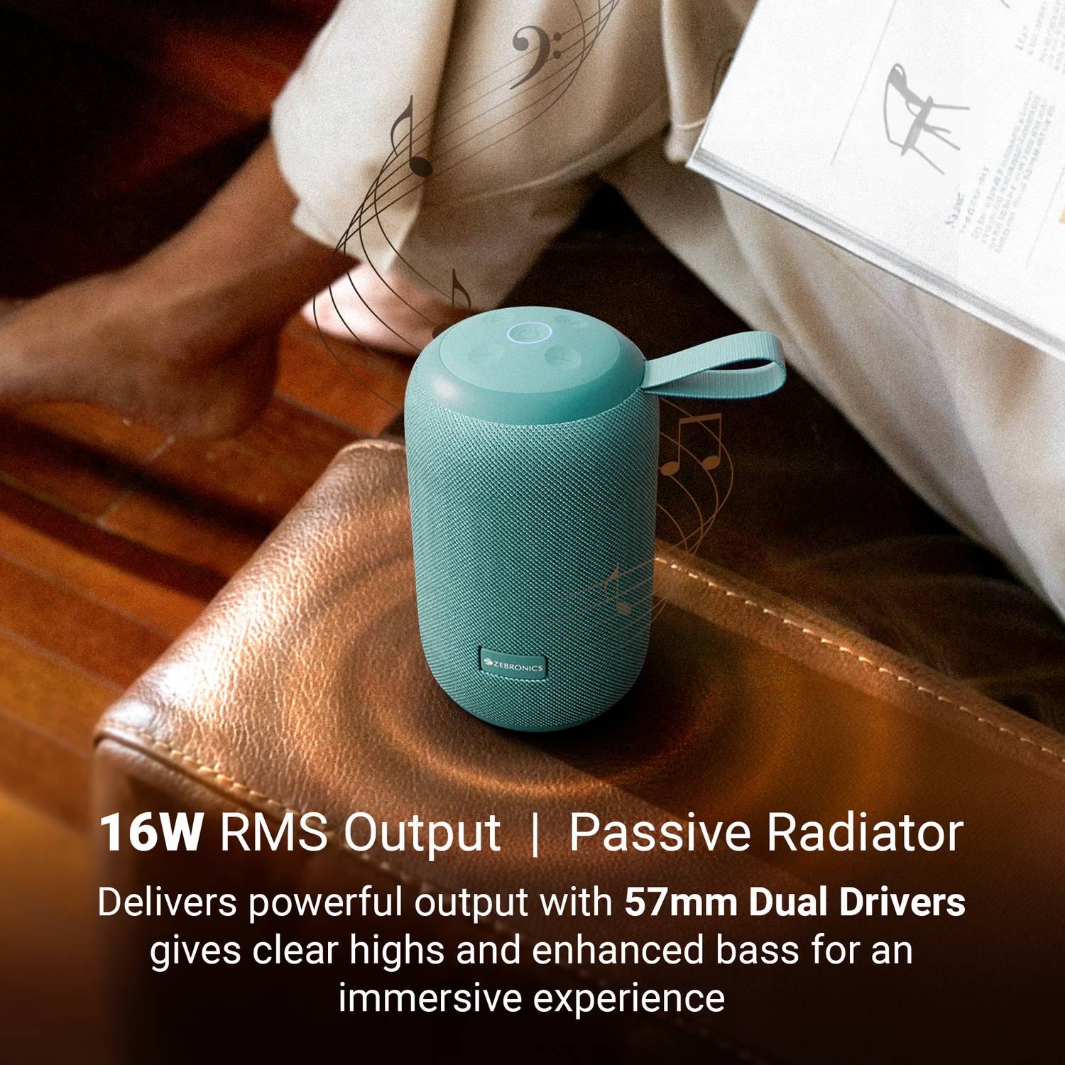 ZEBRONICS Music bomb i10 Bluetooth Speaker - Image 2